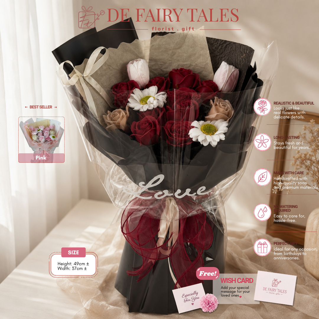 Darcy Love - Soap Flower Bouquet