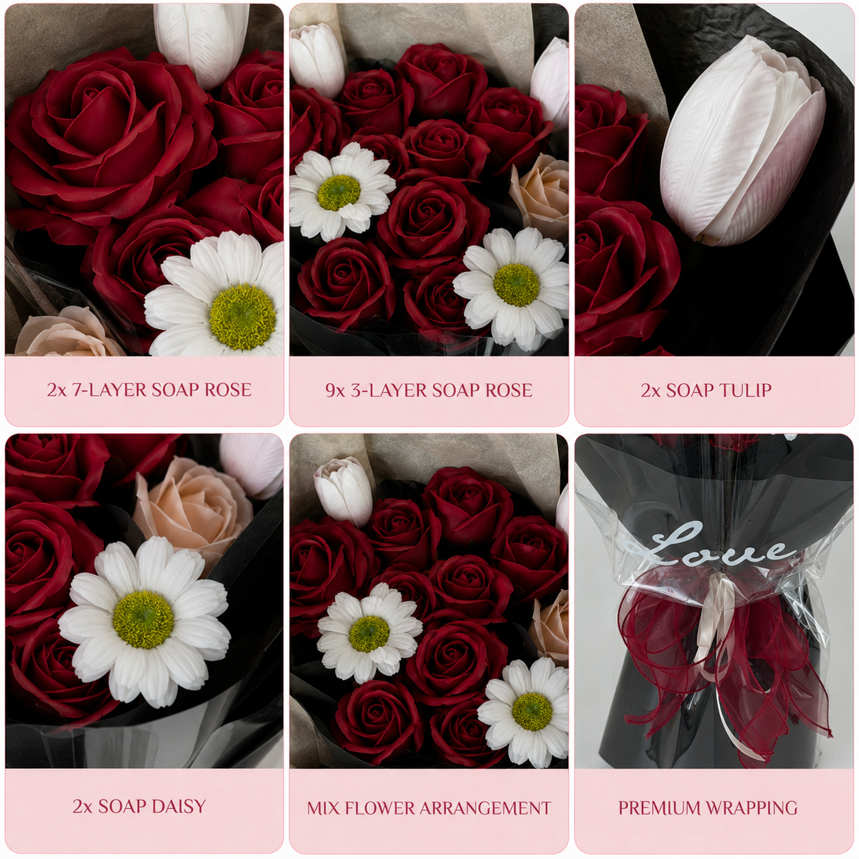 Darcy Love - Soap Flower Bouquet