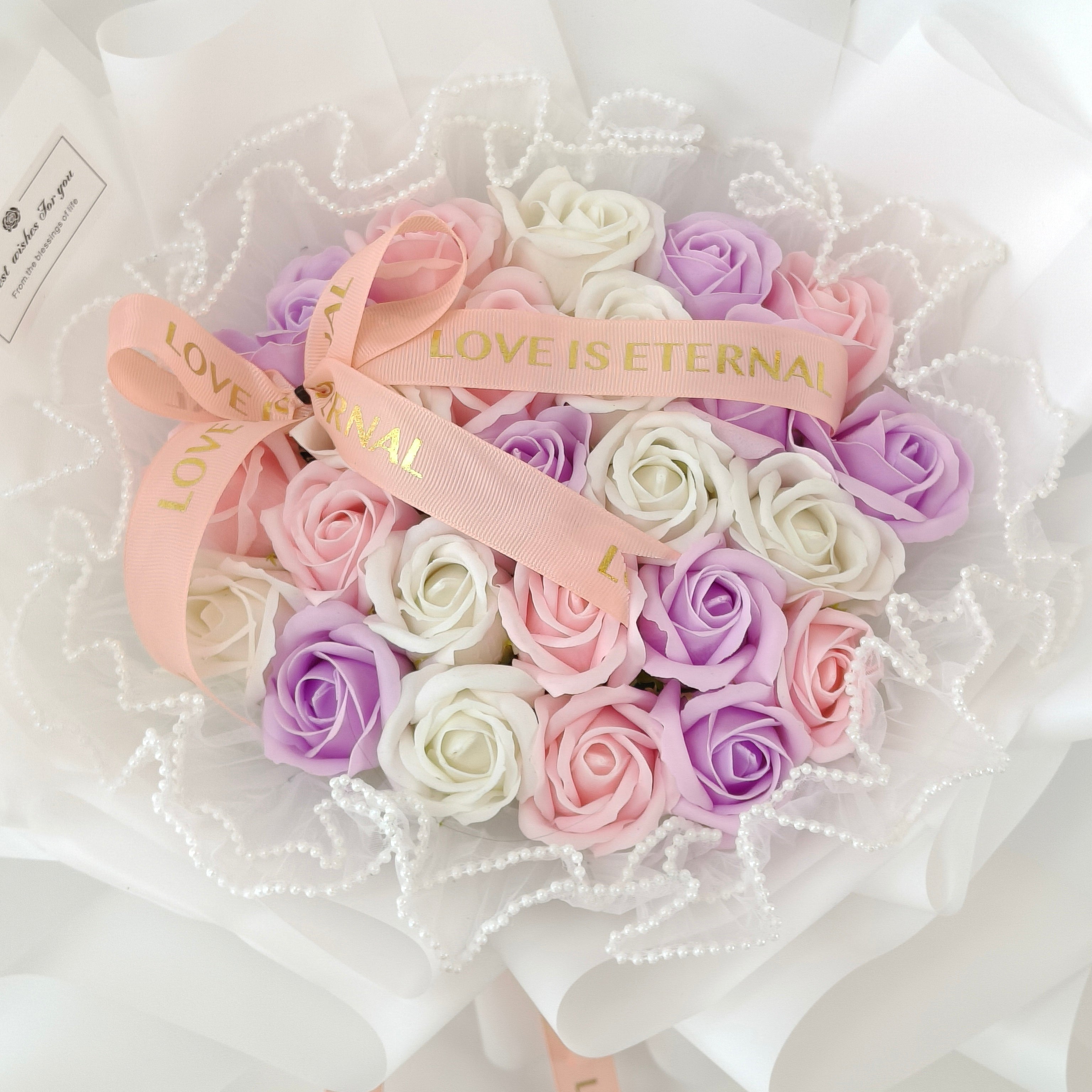 Celestial Touch - Soap Flower Bouquet