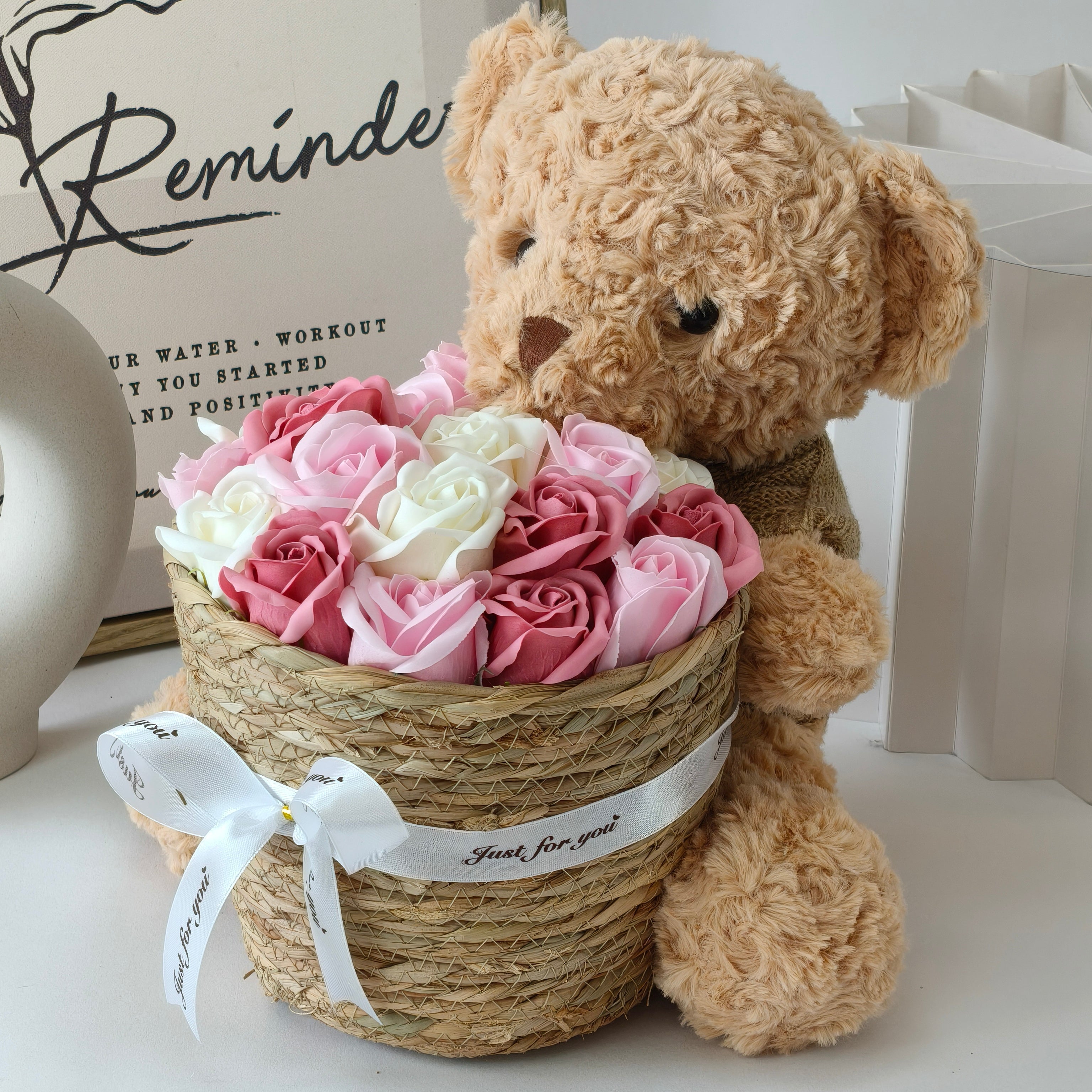 Care Bear - Soap Flower Fusion Bouquet