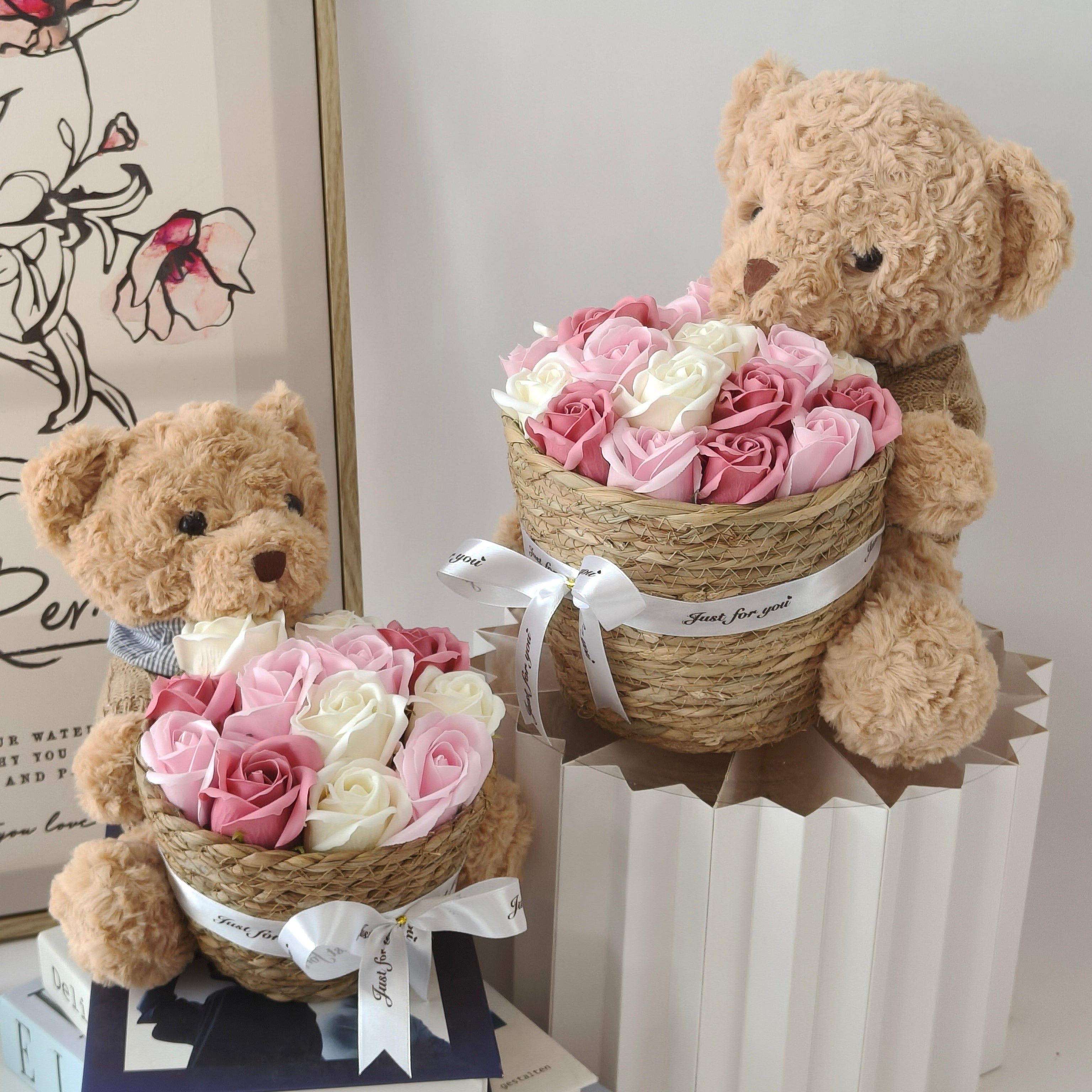 Care Bear - Soap Flower Fusion Bouquet