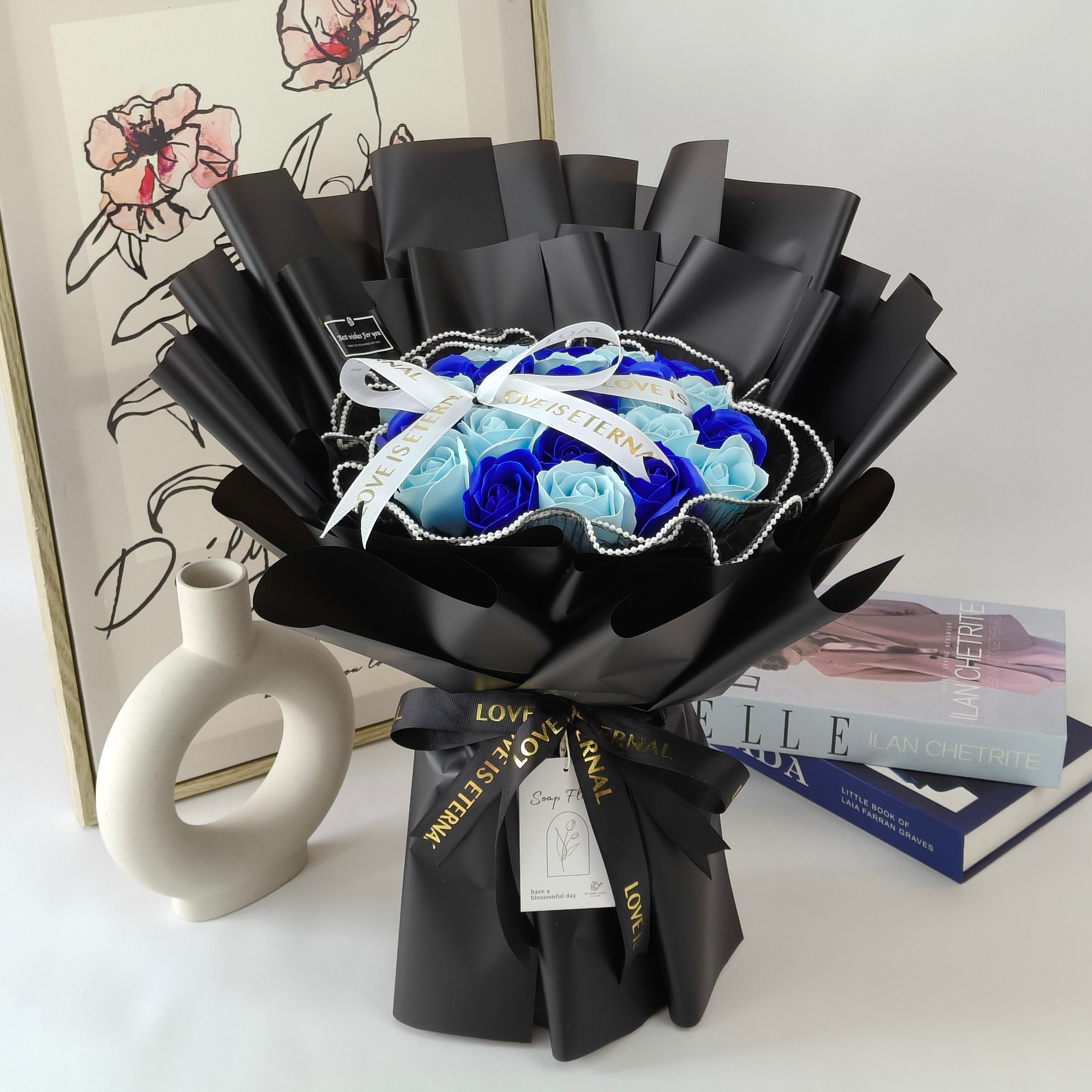 Celestial Touch - Soap Flower Bouquet