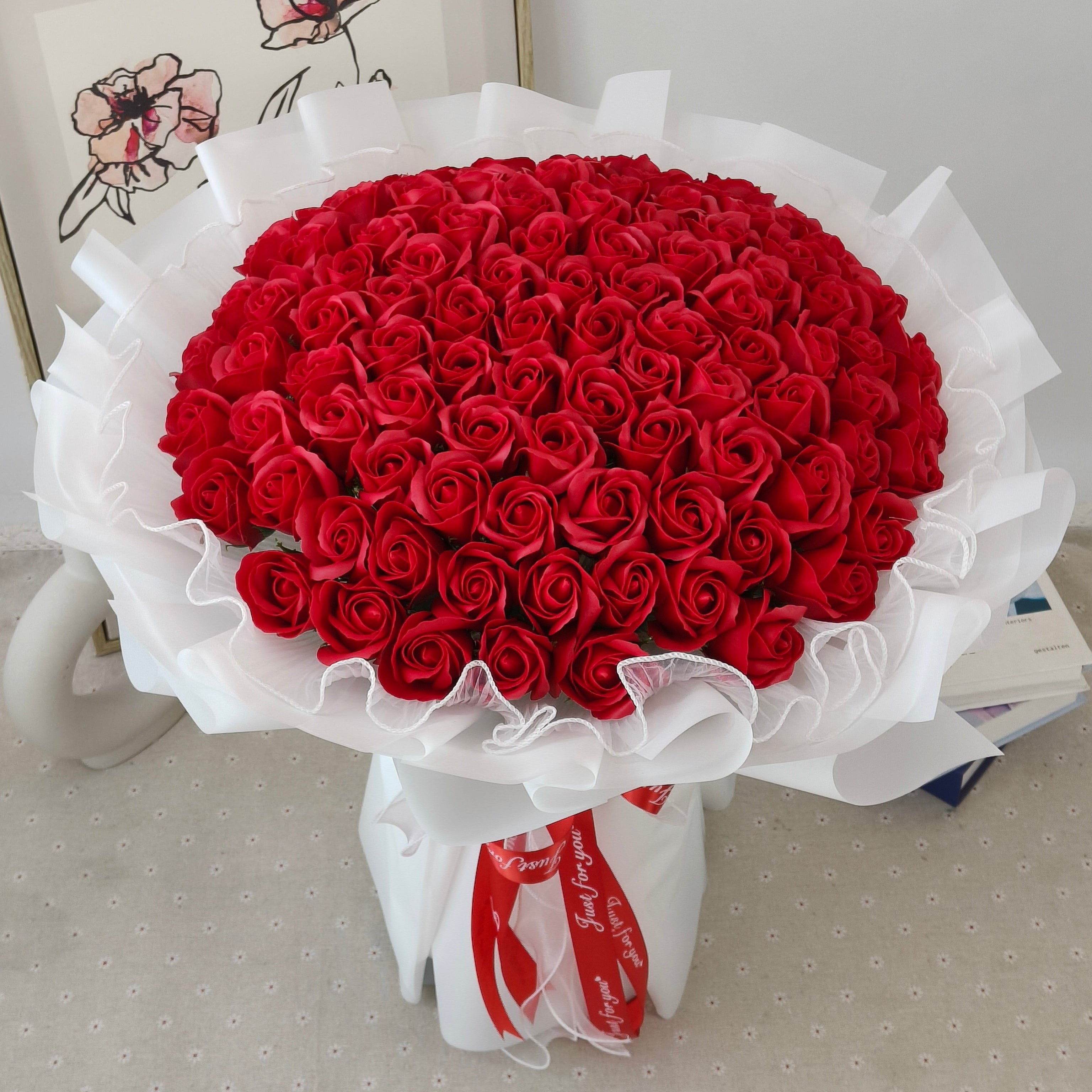 True Desire - Soap Flower Bouquet