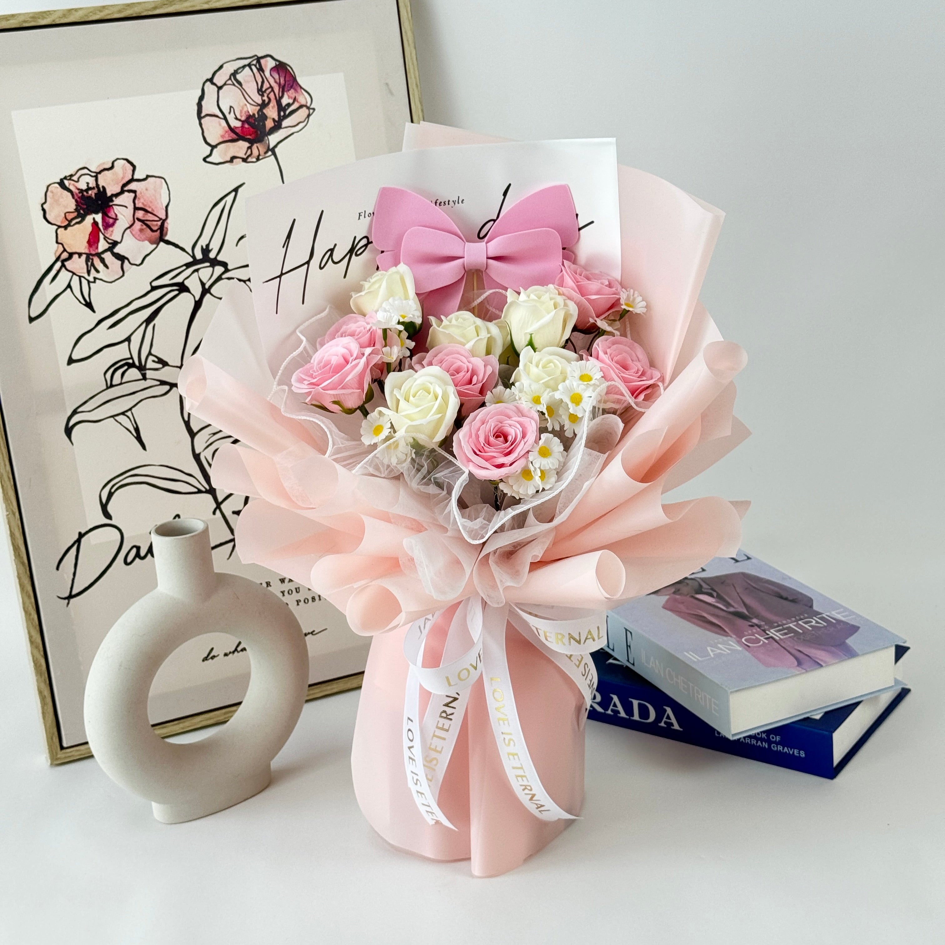 Adorably Yours - Soap Flower Bouquet