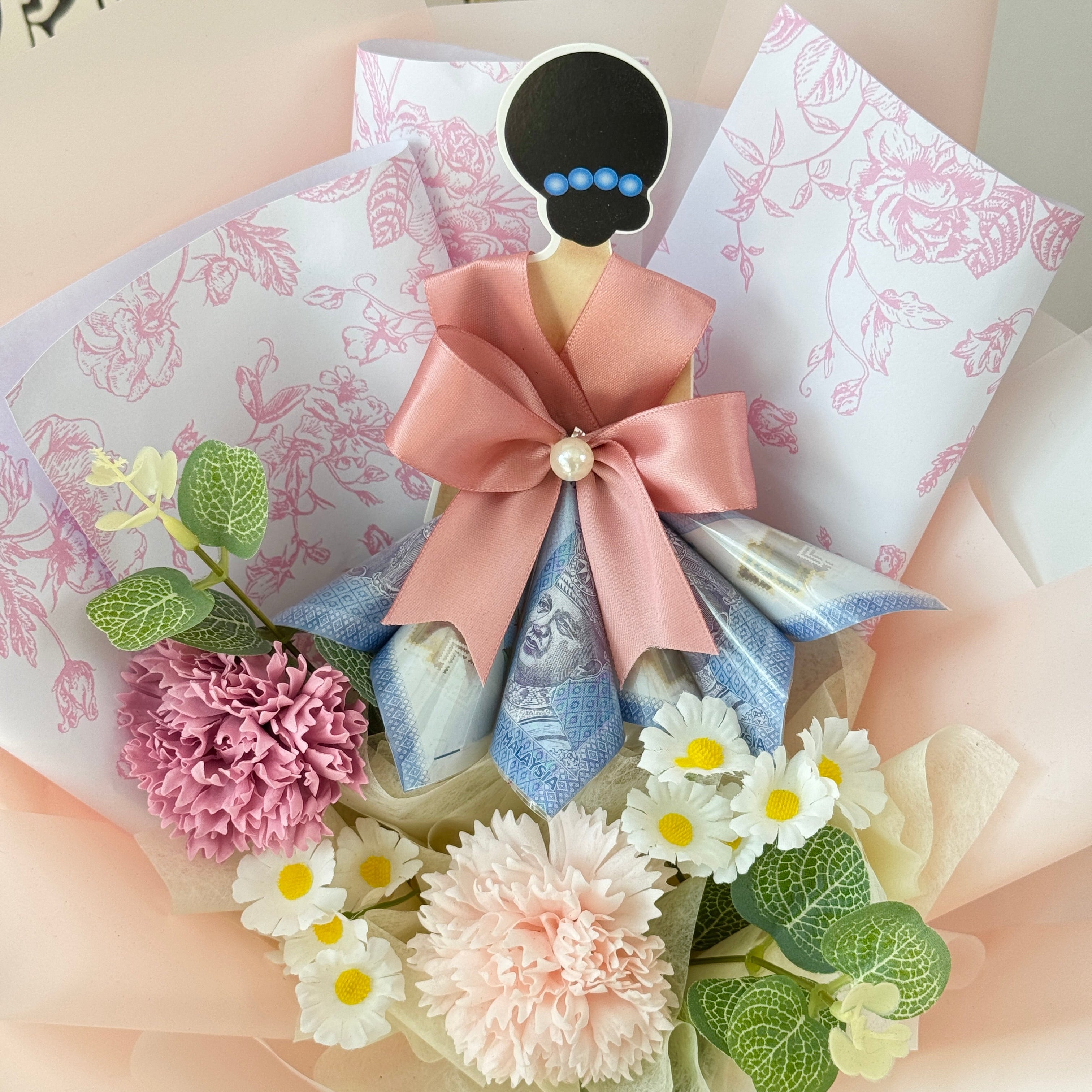 Rich Grace Money - Soap Flower Bouquet