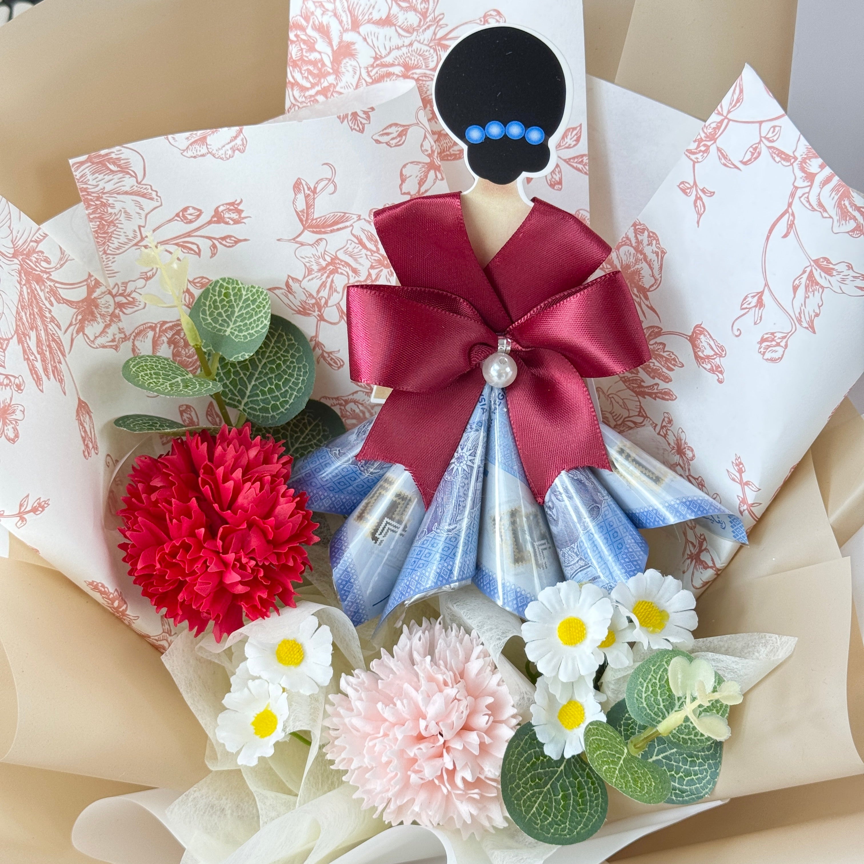 Rich Grace Money - Soap Flower Bouquet