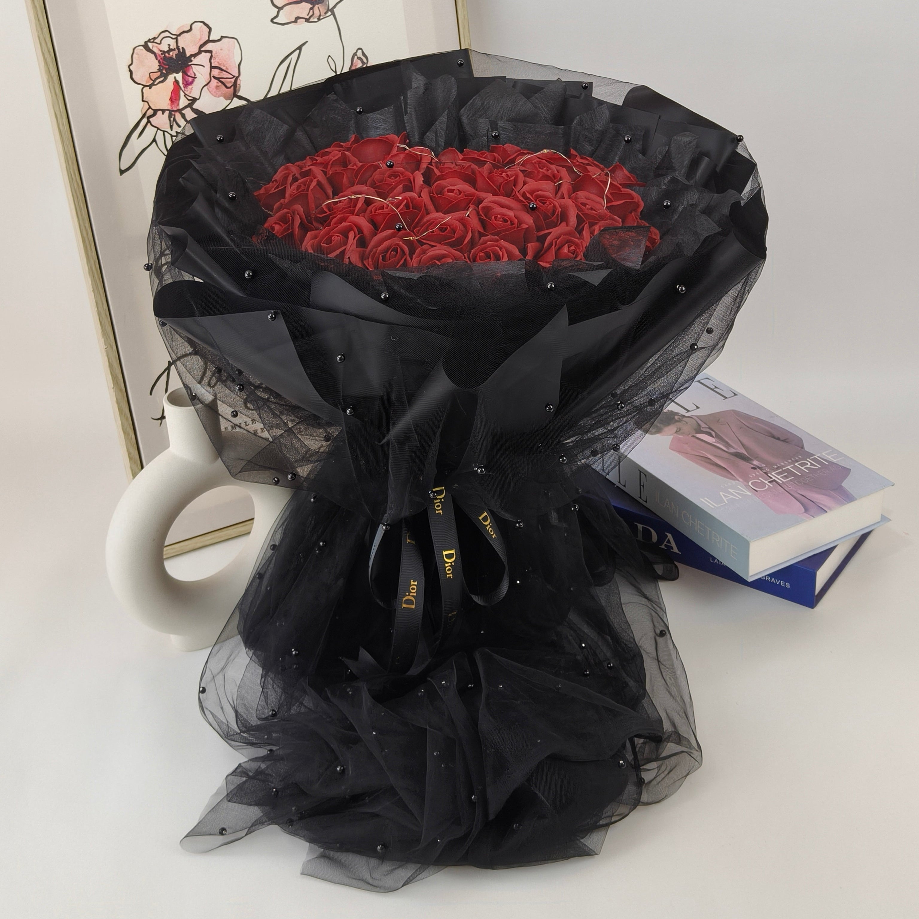 Veil Of Love - Soap Flower Bouquet