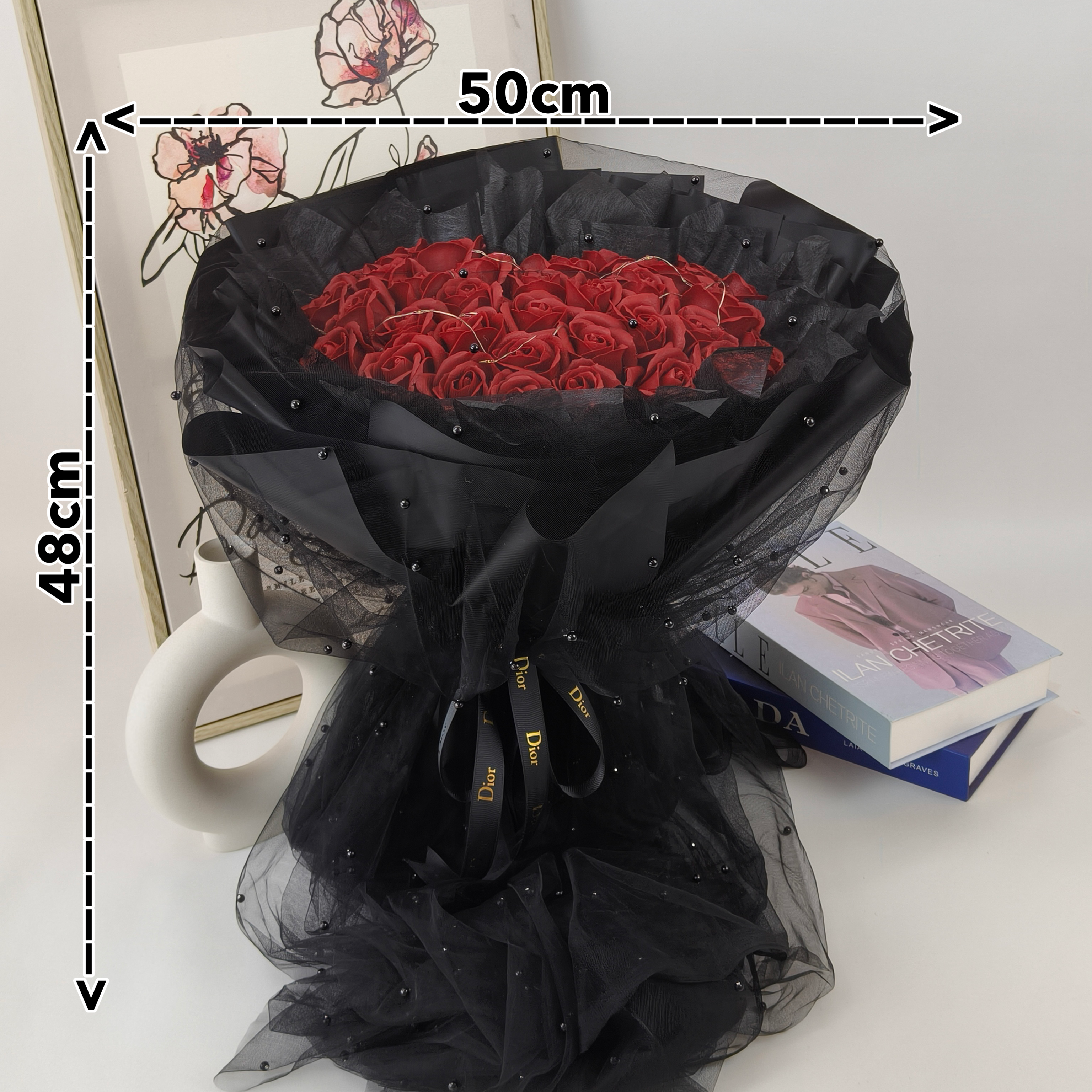 Veil Of Love - Soap Flower Bouquet