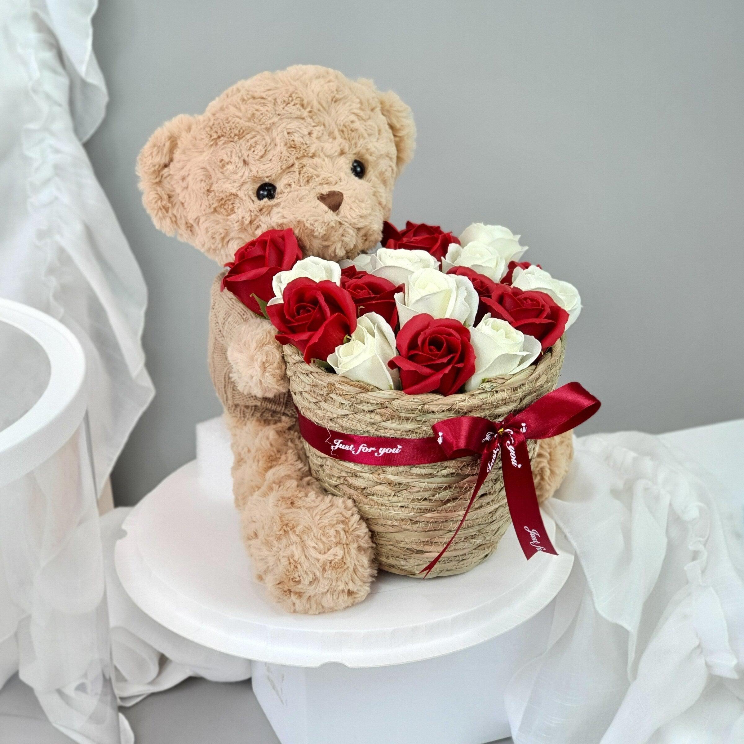 Care Bear - Soap Flower Fusion Bouquet-Soap Flower-12 stalks-Mix-1-De Fairy Tales