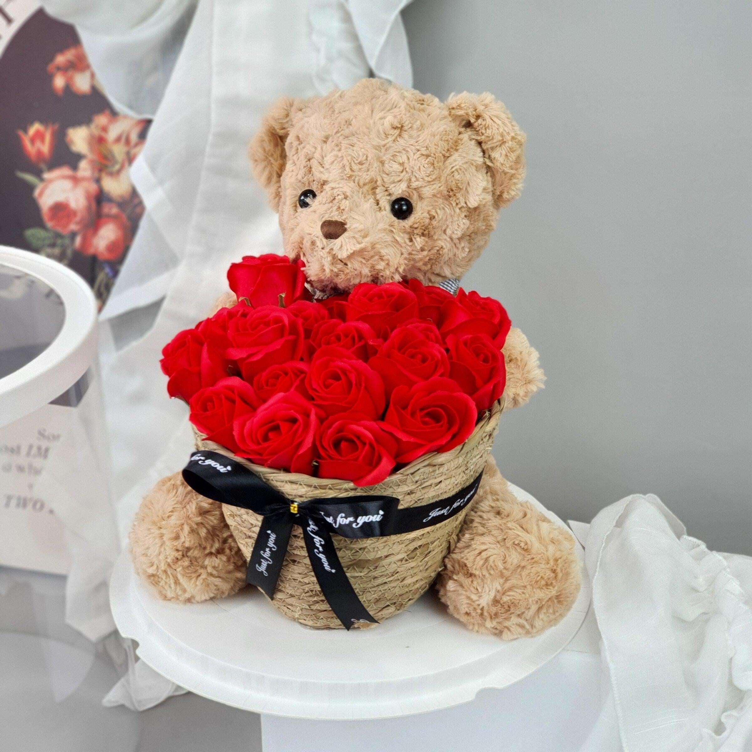 Care Bear - Soap Flower Fusion Bouquet-Soap Flower-12 stalks-Mix-1-De Fairy Tales