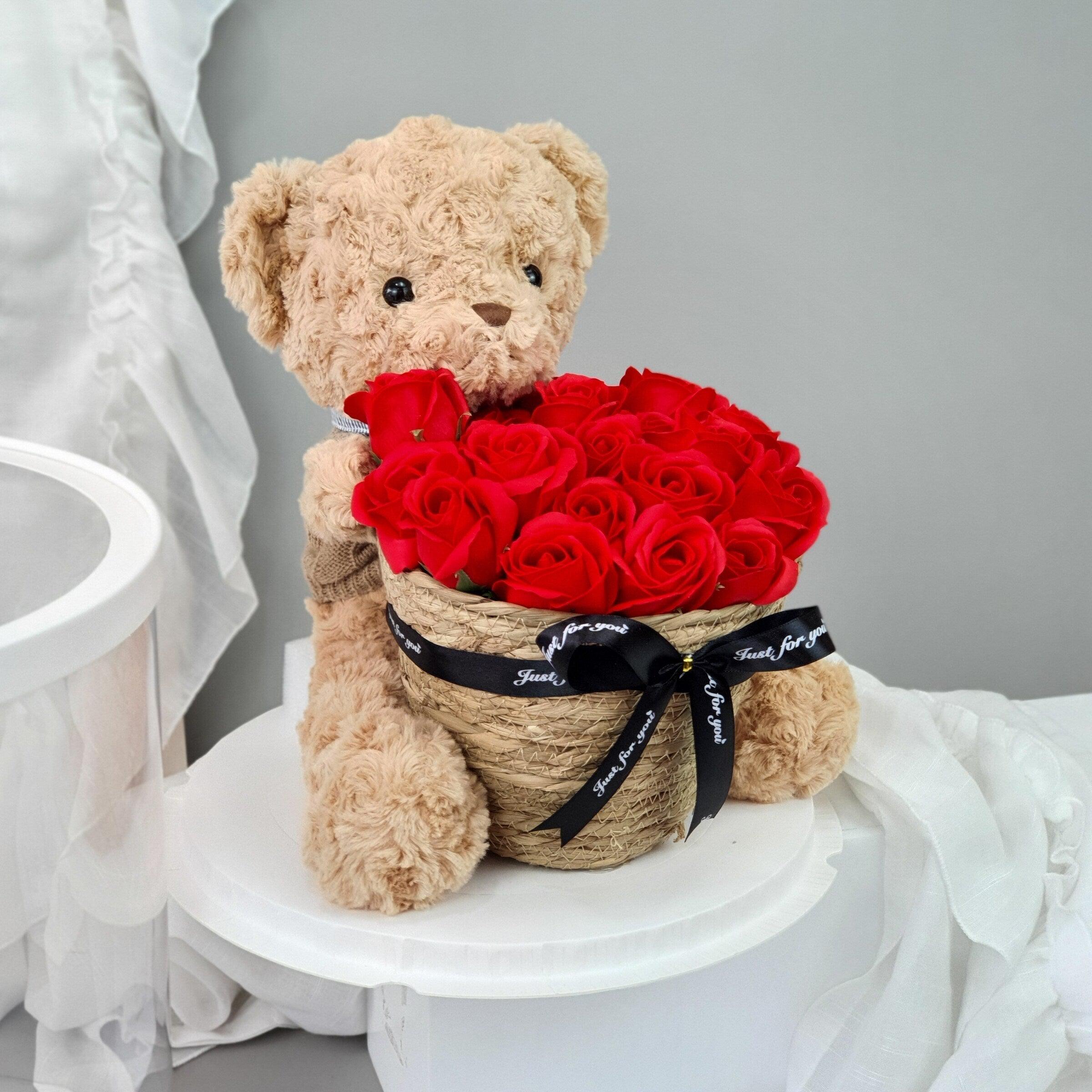 Care Bear - Soap Flower Fusion Bouquet-Soap Flower-12 stalks-Mix-1-De Fairy Tales