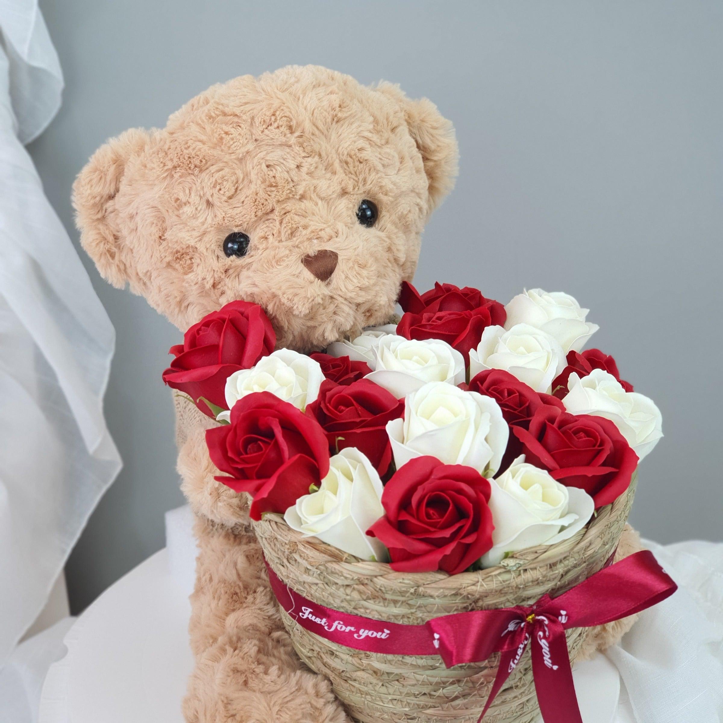 Care Bear - Soap Flower Fusion Bouquet-Soap Flower-19 stalks-Mix-2-De Fairy Tales