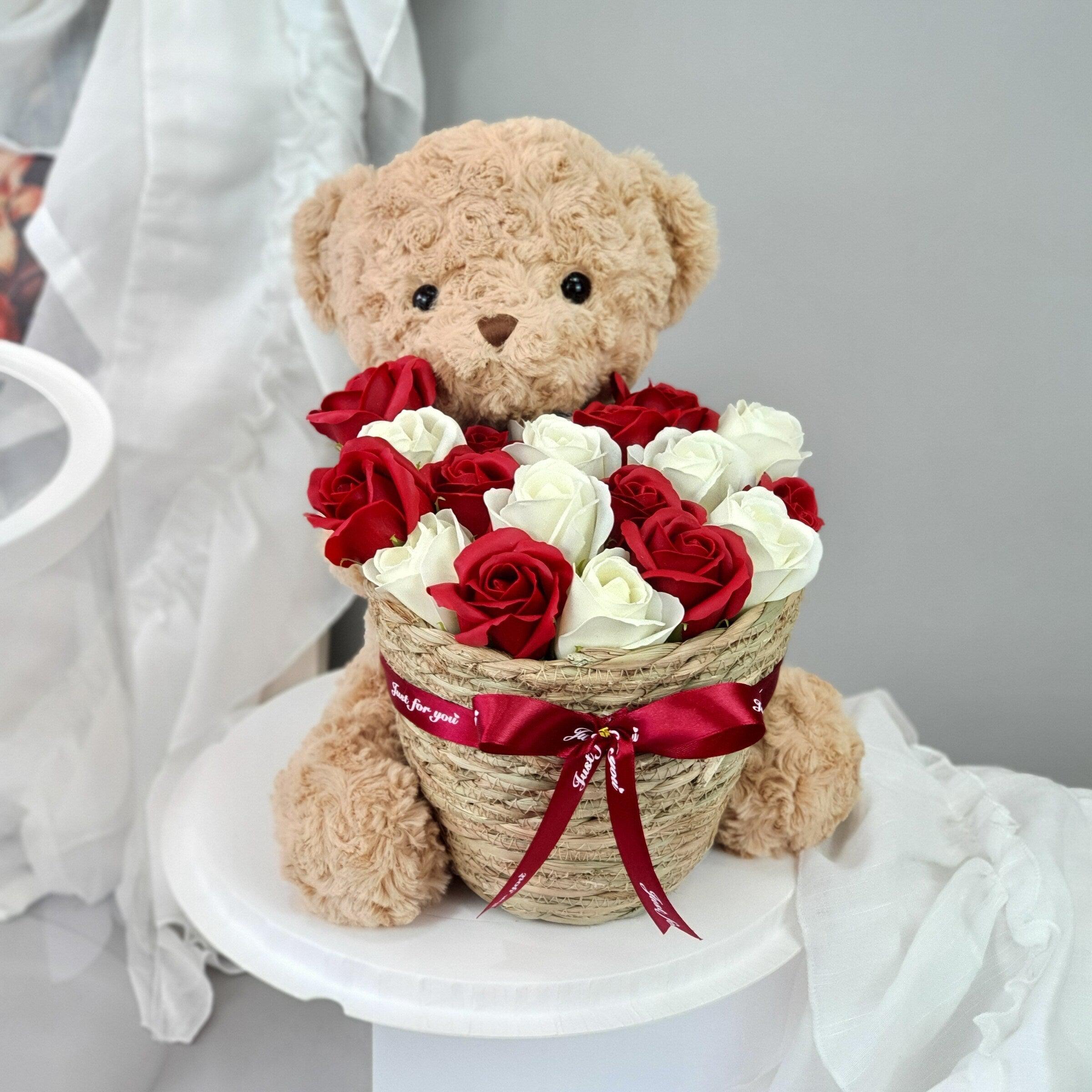 Care Bear - Soap Flower Fusion Bouquet-Soap Flower-12 stalks-Mix-1-De Fairy Tales