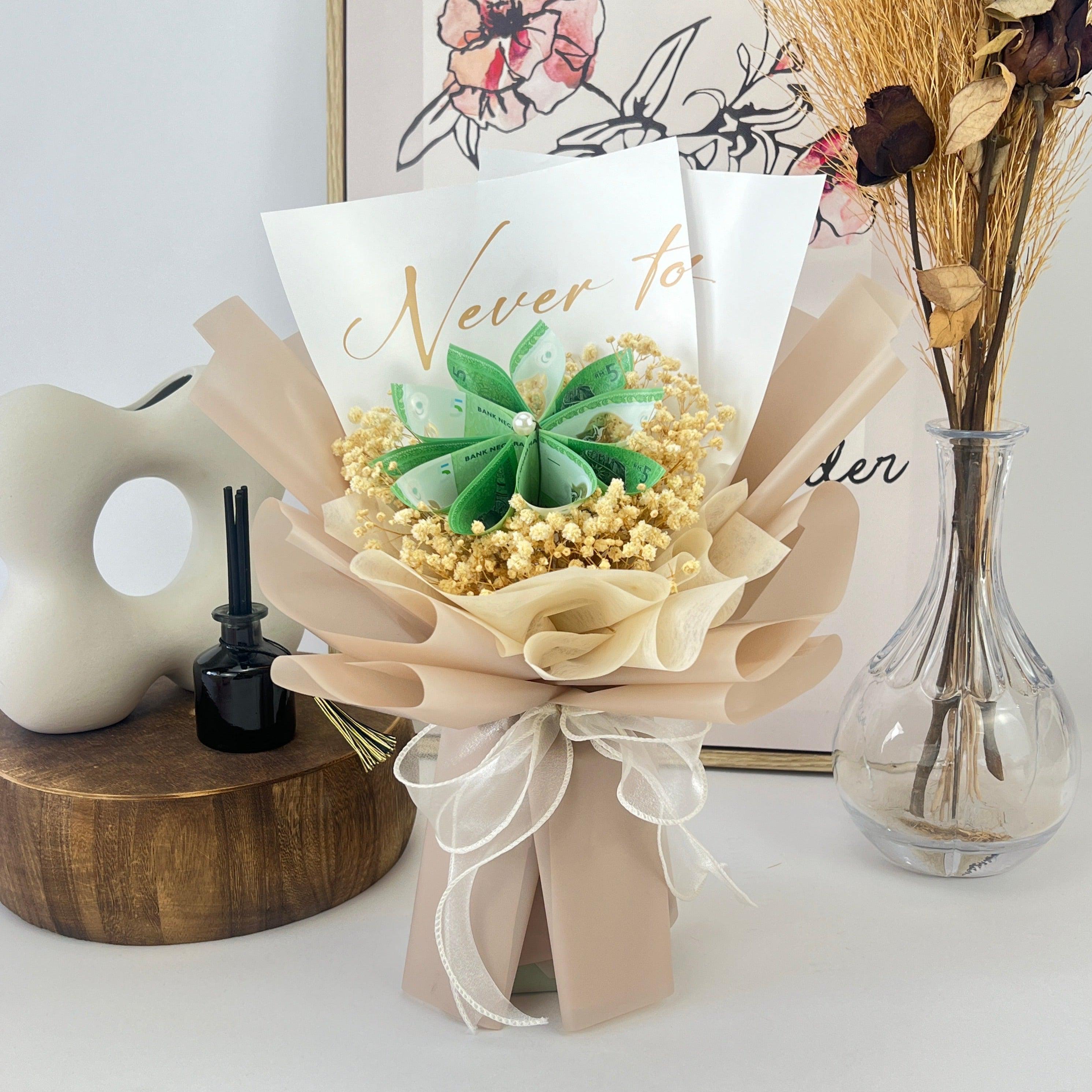 Divine - Money Flower Bouquet-Money Flower Bouquet-RM25.00-De Fairy Tales