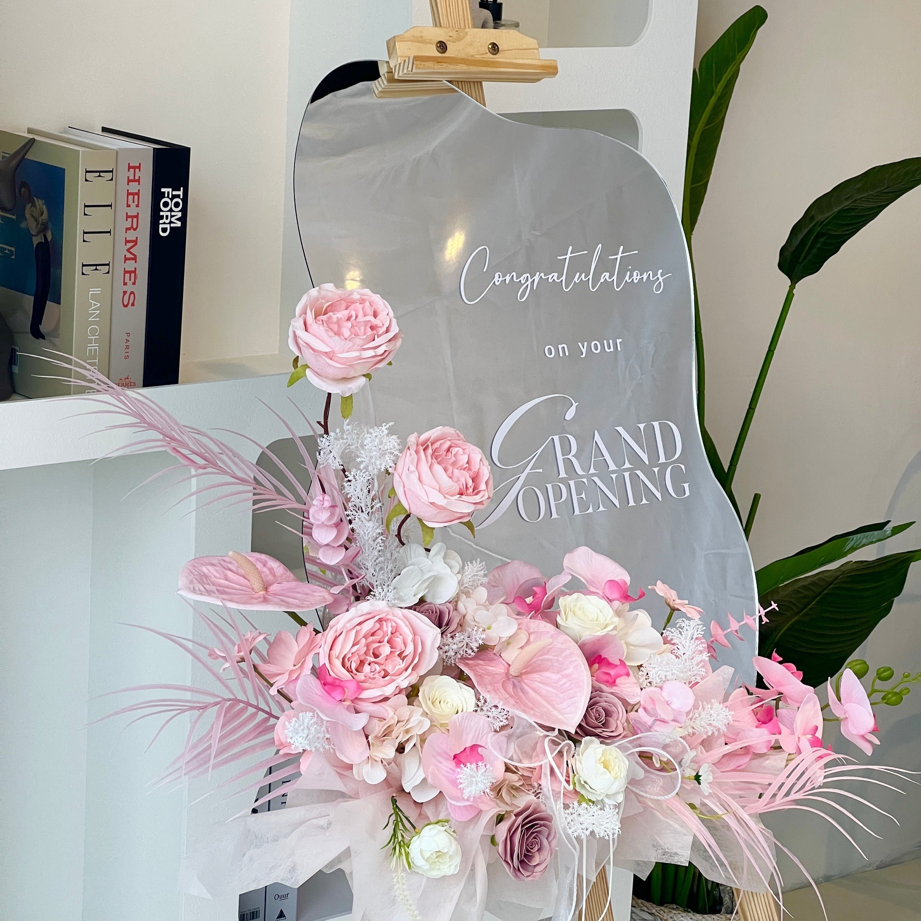 Grand Opening Artificial Flower Stand - 001-Soap Flower-Mix-De Fairy Tales