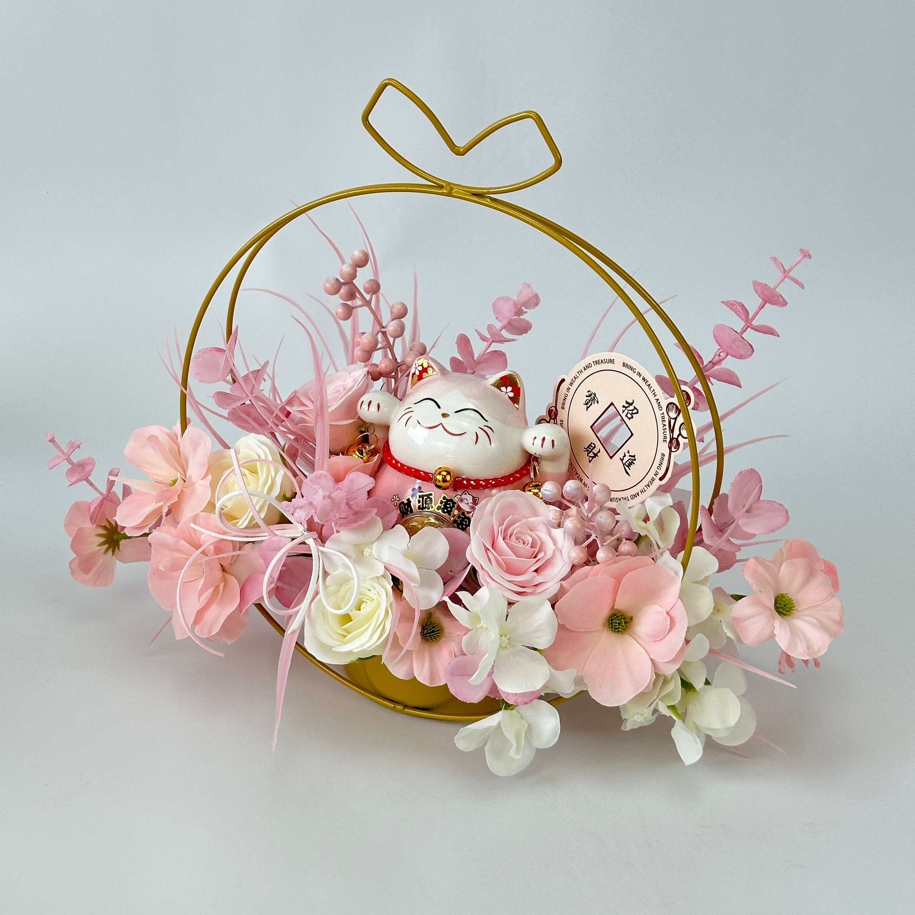Grand Opening Artificial Flower Table Top - 002-Soap Flower-Mix-1-De Fairy Tales