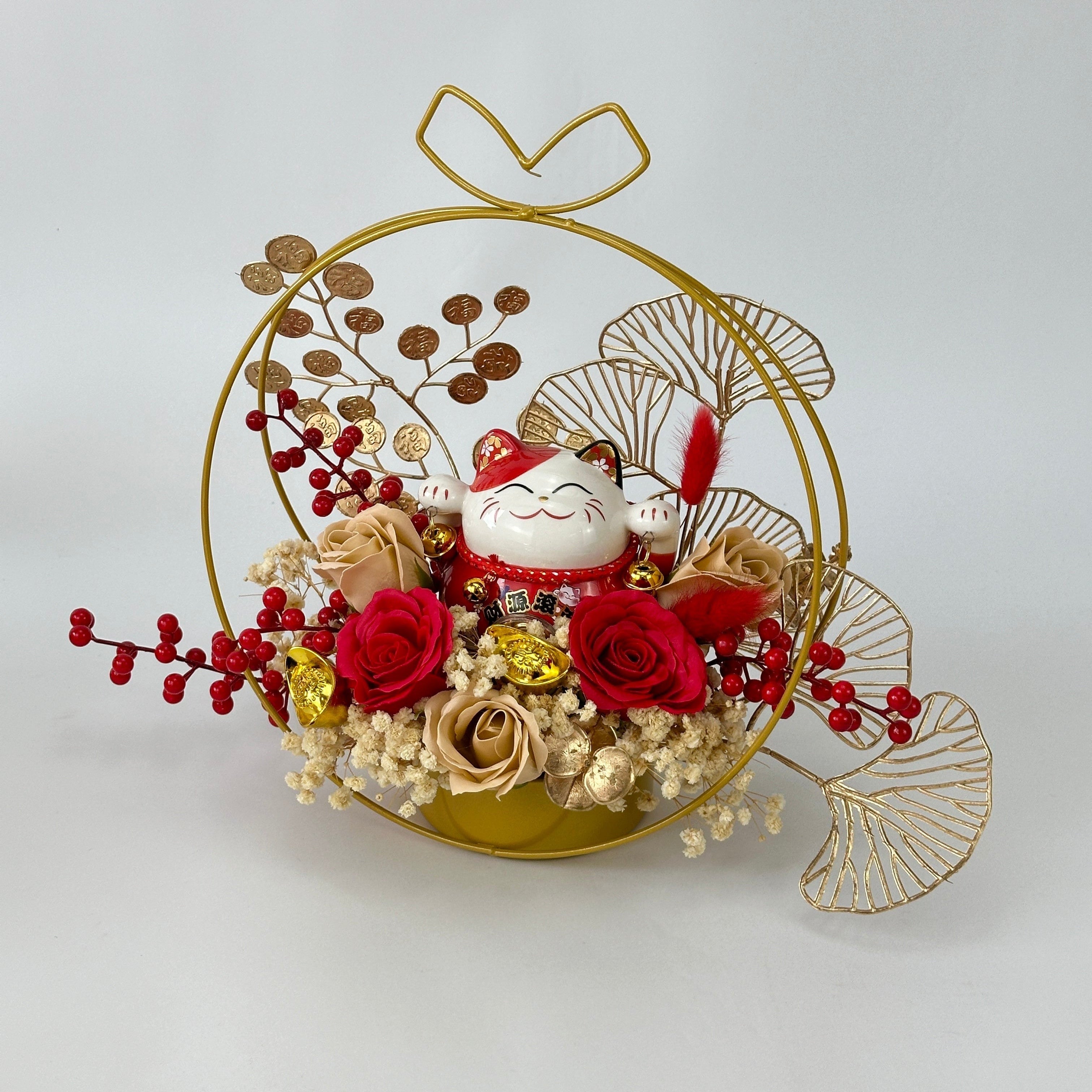 Grand Opening Artificial Flower Table Top - 002-Soap Flower-Mix-2-De Fairy Tales