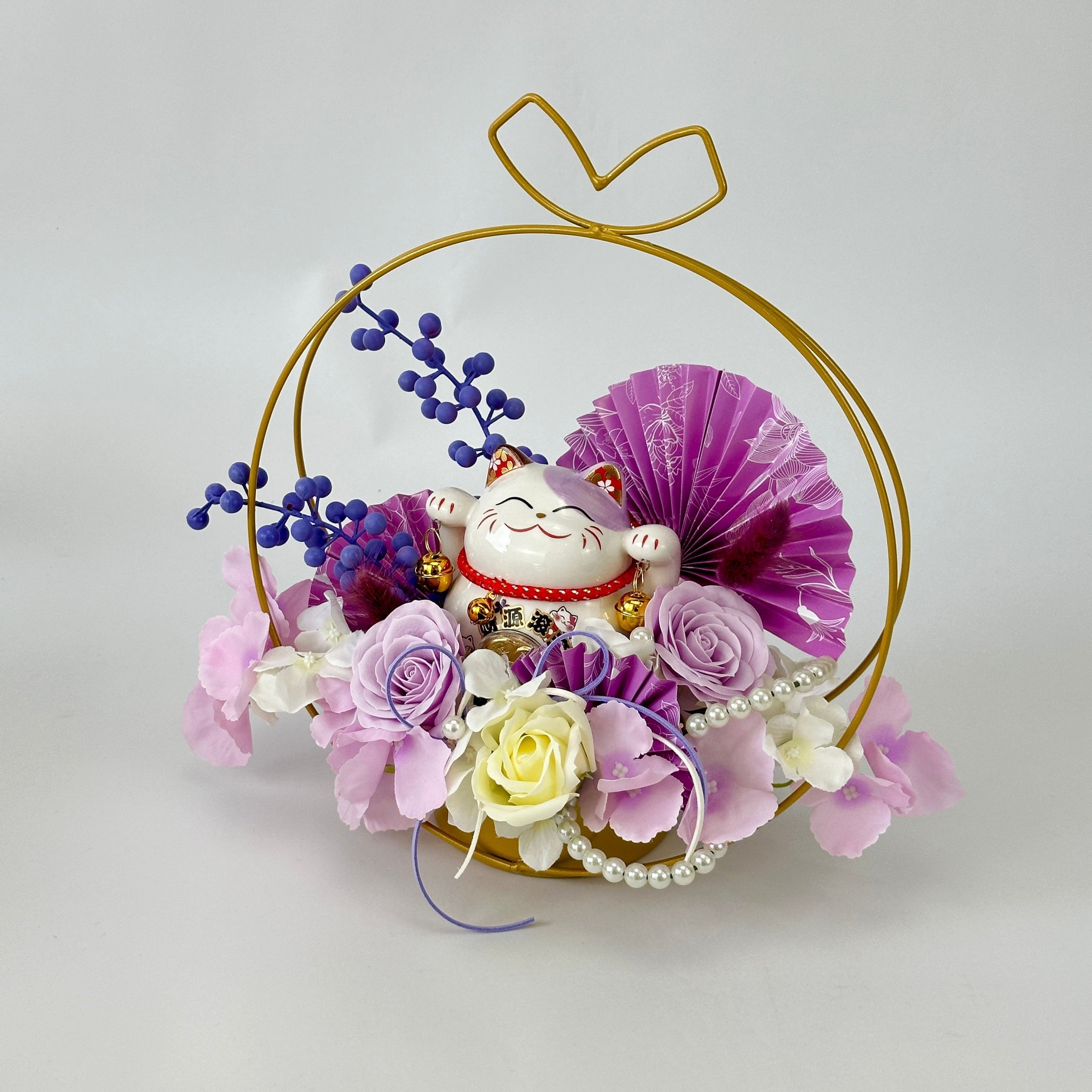 Grand Opening Artificial Flower Table Top - 002-Soap Flower-Mix-3-De Fairy Tales