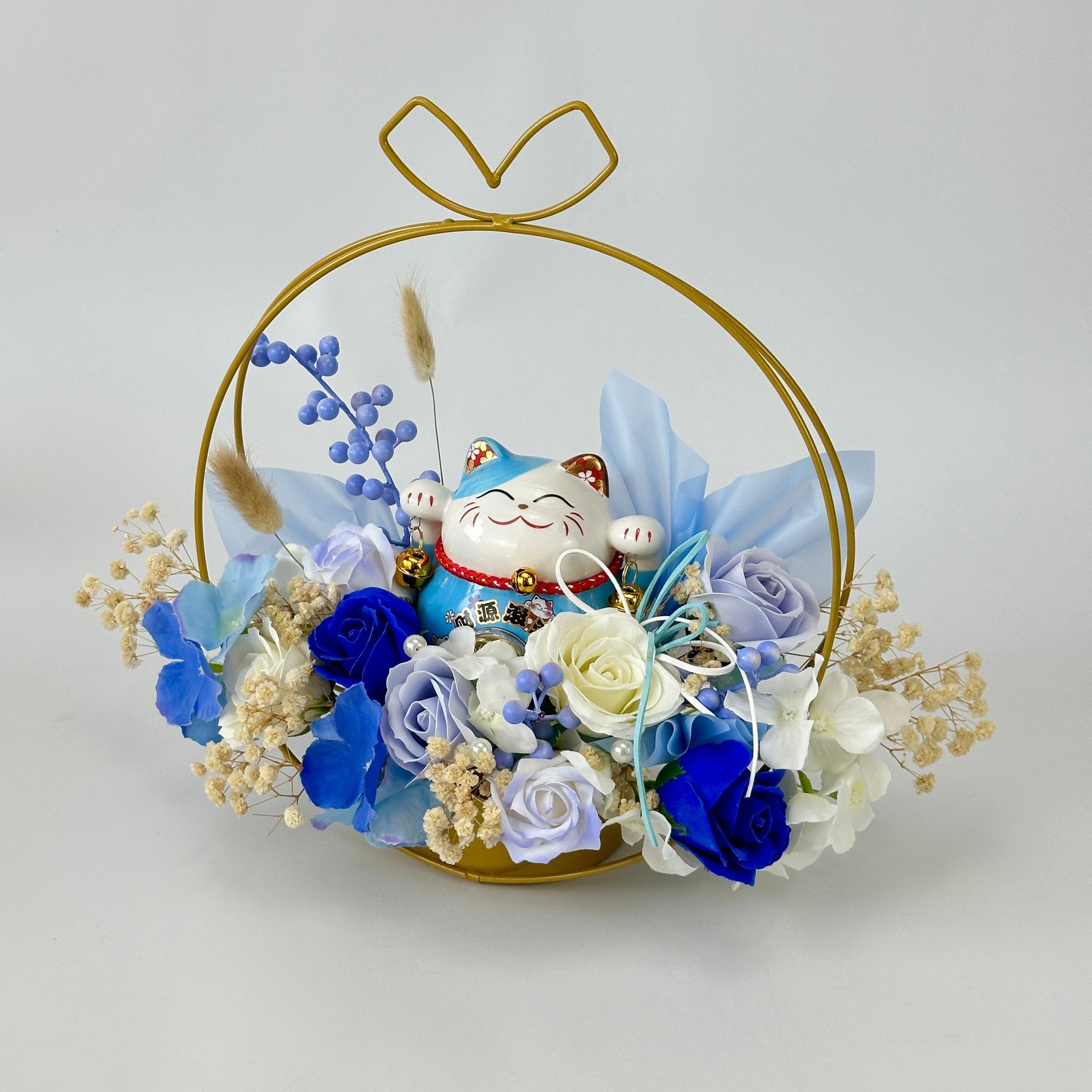 Grand Opening Artificial Flower Table Top - 002-Soap Flower-Mix-4-De Fairy Tales