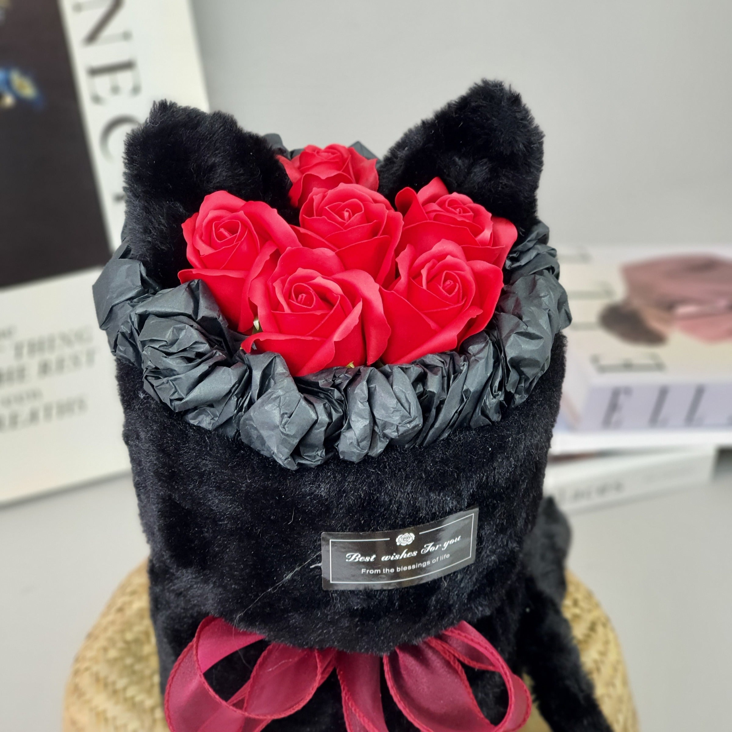 Meow Meow - Soap Flower Fusion Bouquet-Soap Flower-DeFairy Tales