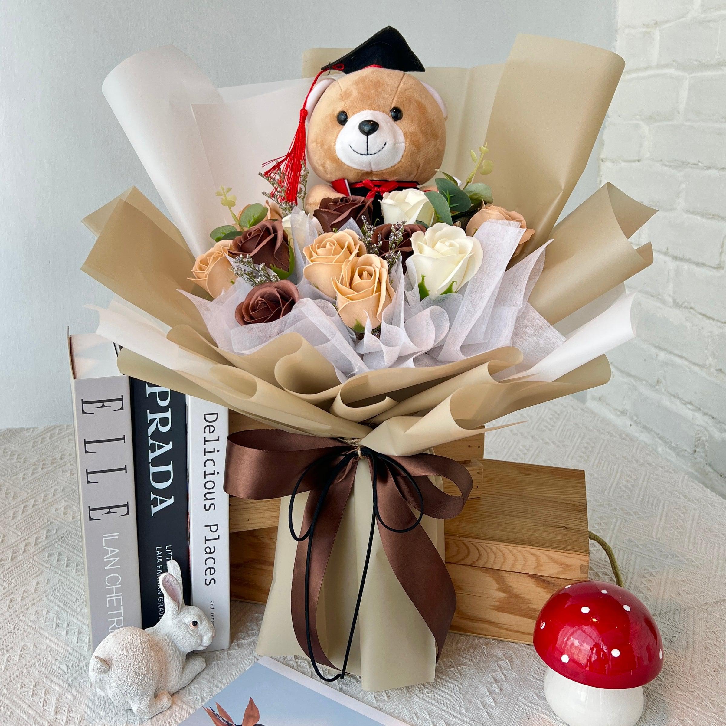 Milestone - Soap Flower Fusion Bouquet-Soap Flower-12 stalks-Mix-1-De Fairy Tales