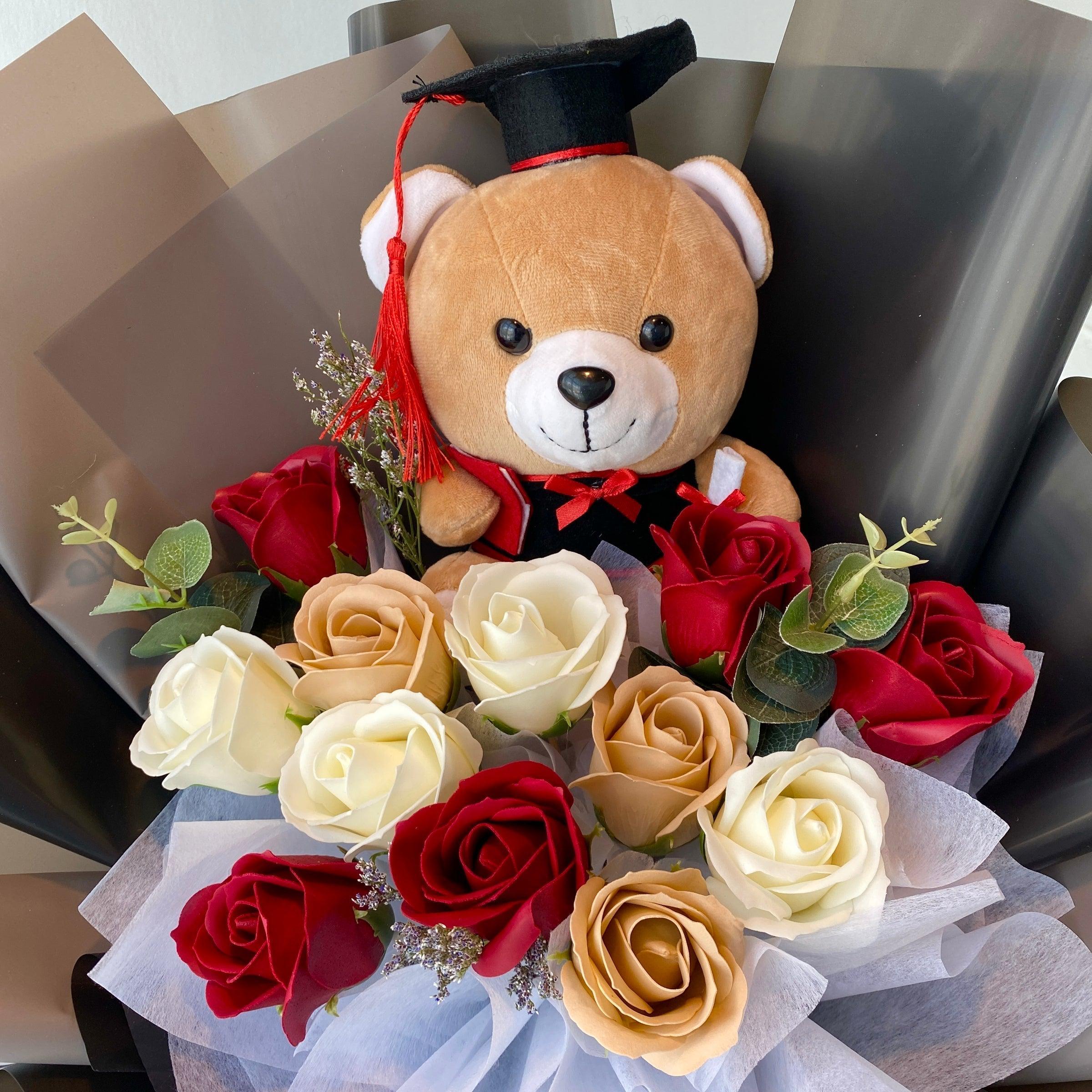 Milestone - Soap Flower Fusion Bouquet-Soap Flower-12 stalks-Mix-1-De Fairy Tales