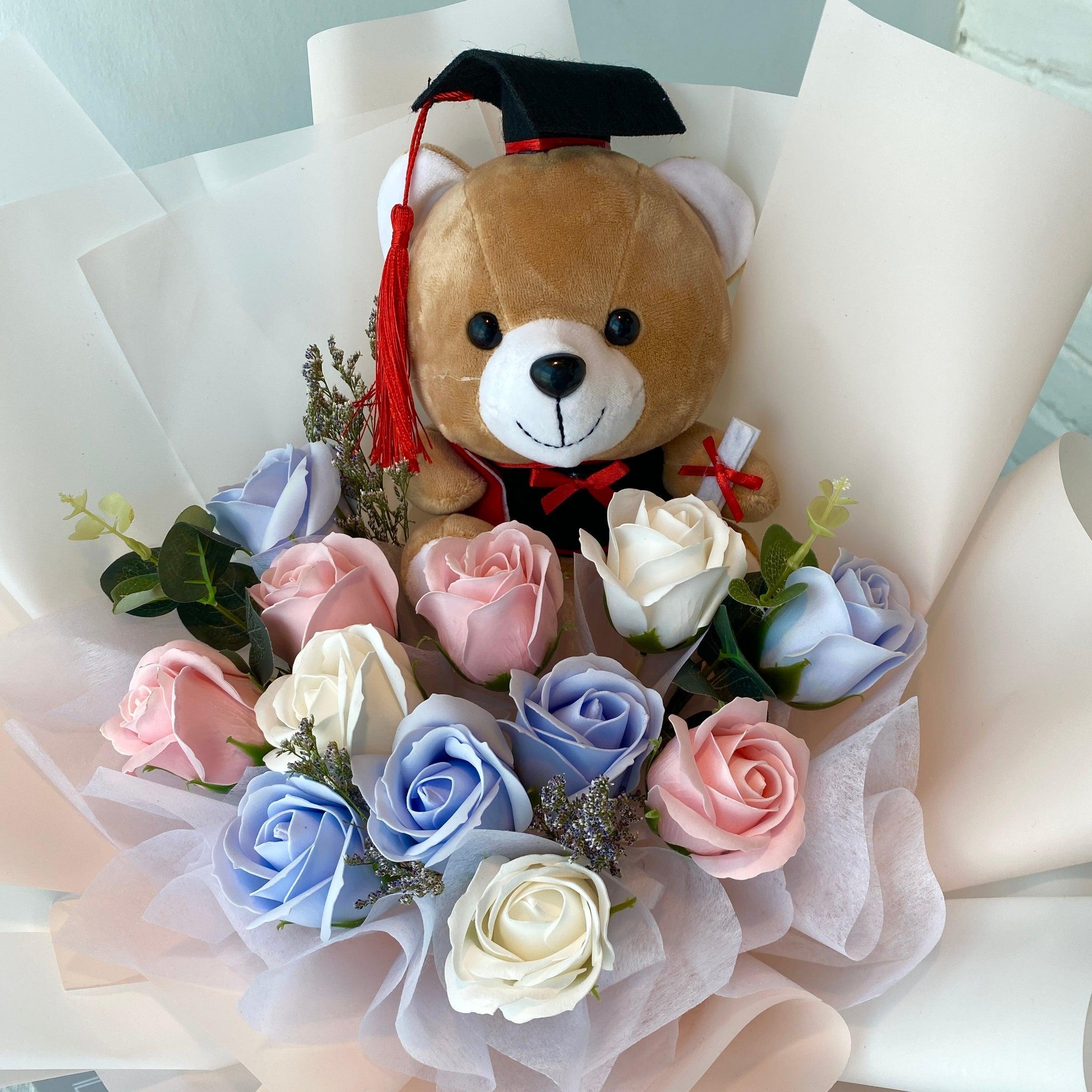 Milestone - Soap Flower Fusion Bouquet-Soap Flower-12 stalks-Mix-1-De Fairy Tales