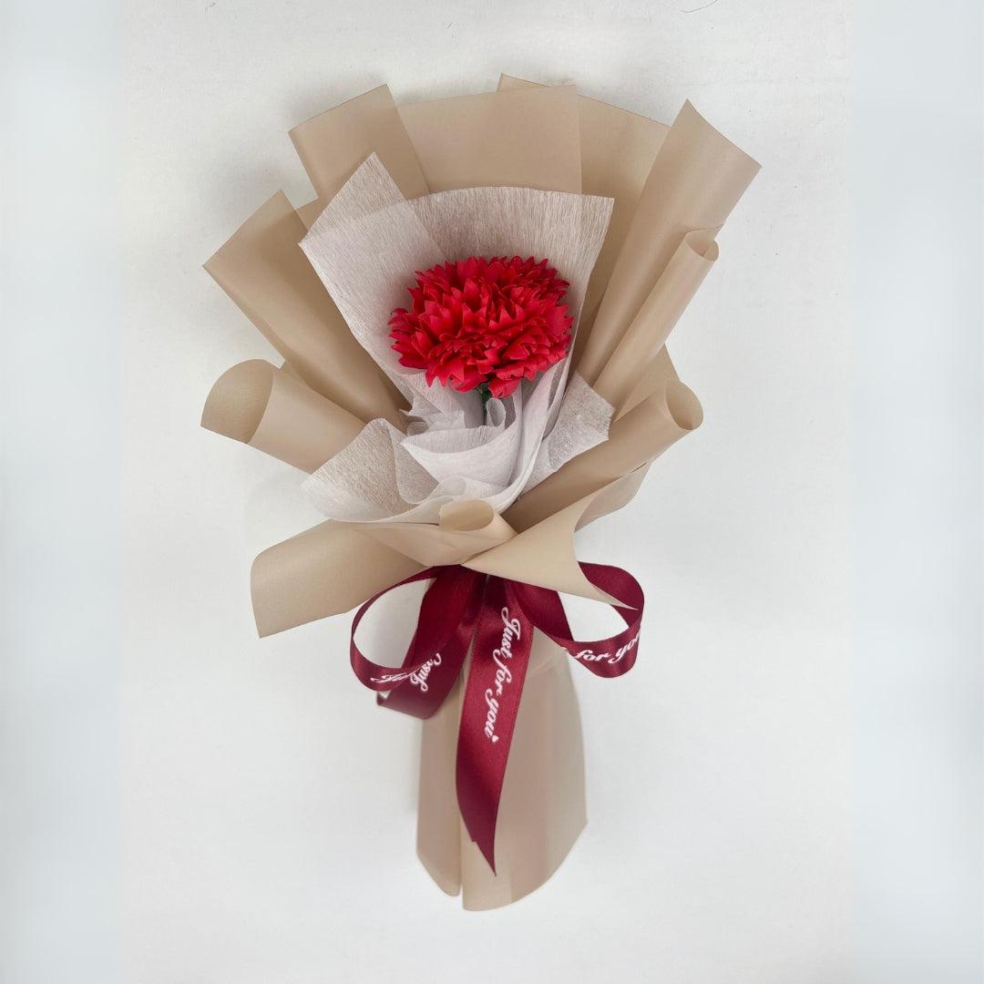 Pure Bliss - Soap Flower Bouquet-Soap Flower-1 stalk-Red-1-DeFairy Tales