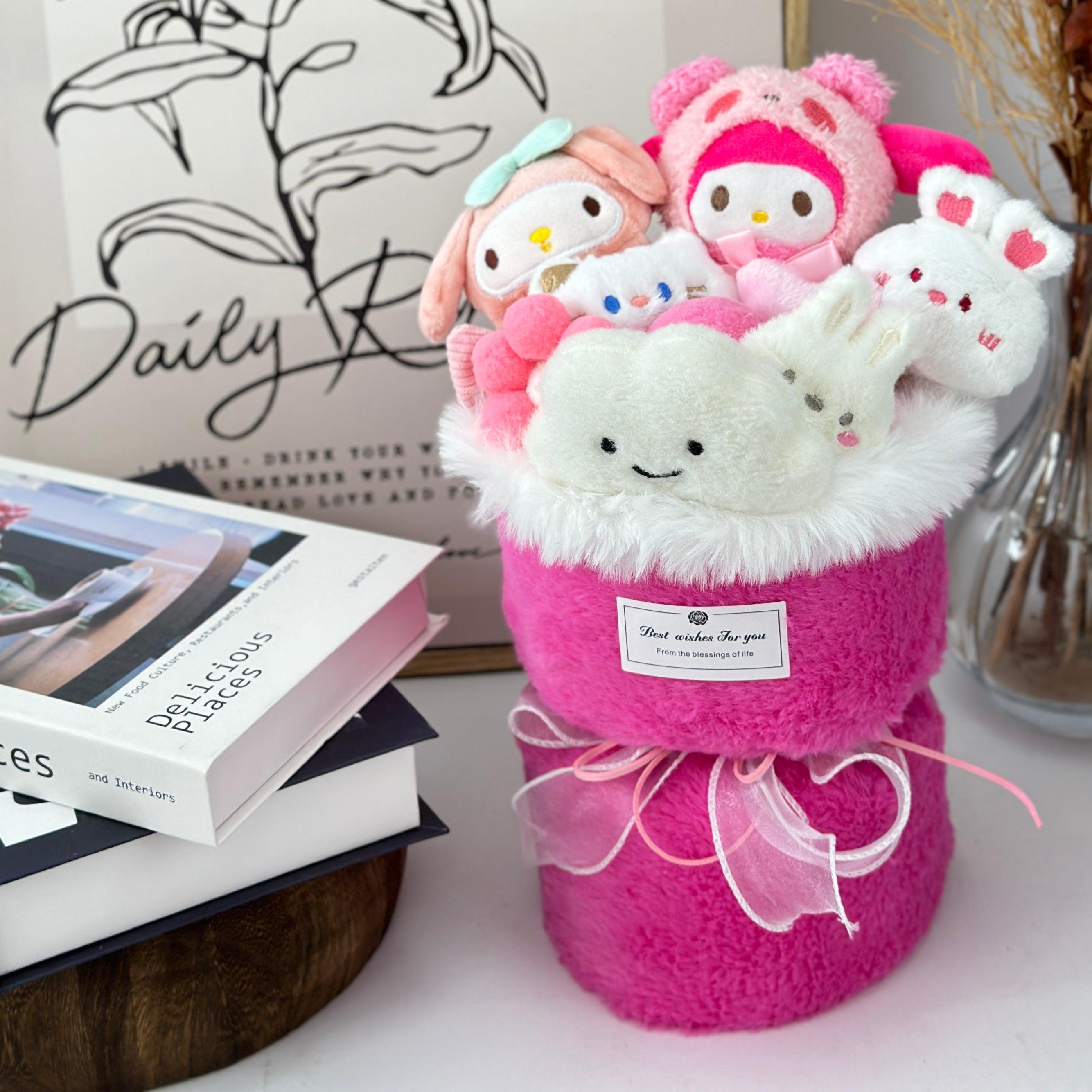 Sanrio Medley - Plushie Fusion Bouquet-Fusion Floral Arrangement-XS-Mix-2-DeFairy Tales