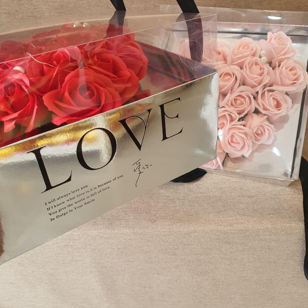 Shimmering Love - Soap Flower Fusion Gift Box-Soap Flower-DeFairy Tales