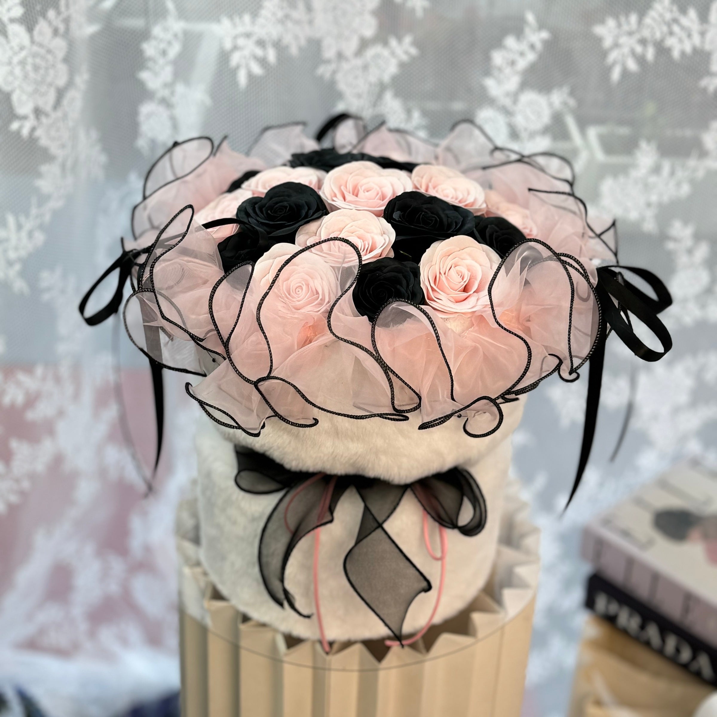 Soulful Connection - Seven Layer Soap Flower Bouquet-Soap Flower-DeFairy Tales