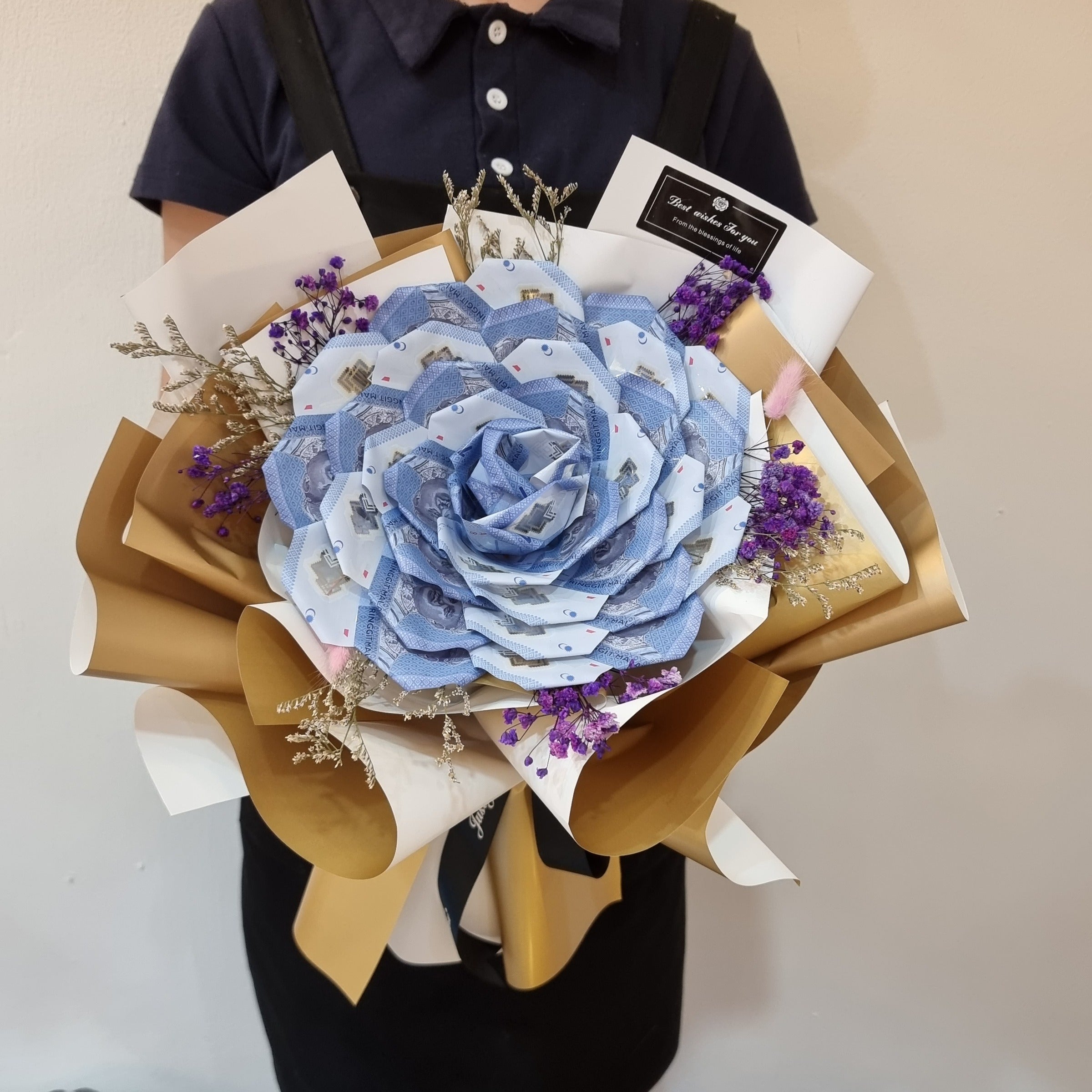 Wealthy Rosie - Money Flower Bouquet-Money Flower Bouquet-RM50.00-DeFairy Tales
