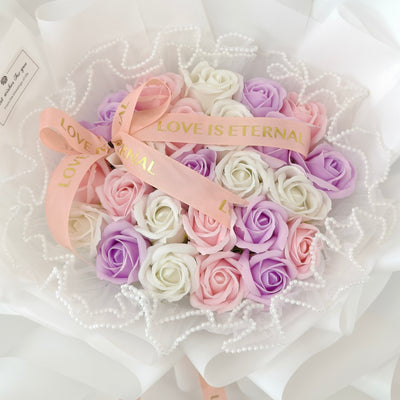 Celestial Touch - Soap Flower Bouquet