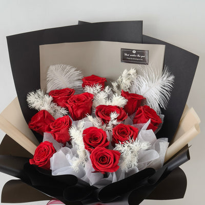 Deeply Cherished - Preserved Flower Bouquet