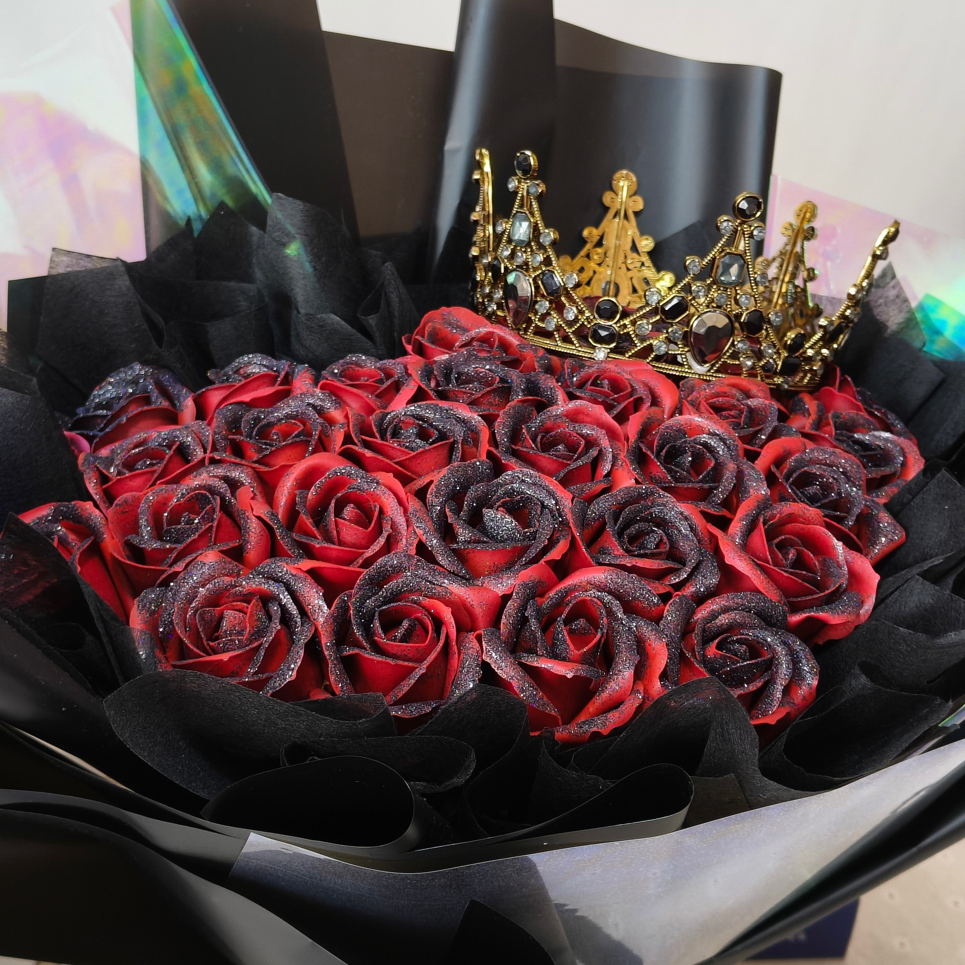 Glistering Love- Soap Flower Bouquet