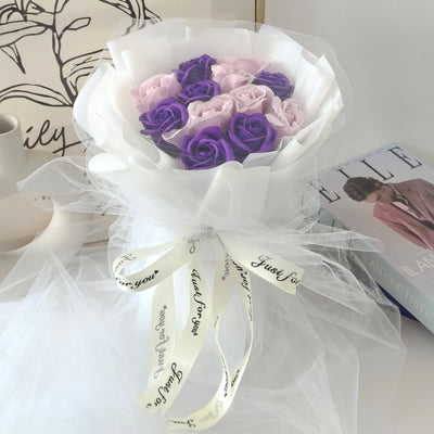 Serenity of Affection - Soap Flower Bouquet