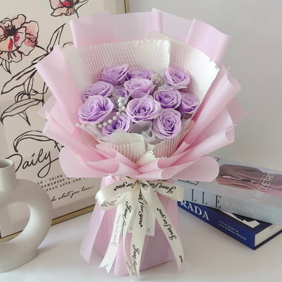 Butterfly Love - Seven Layer Soap Flower Bouquet