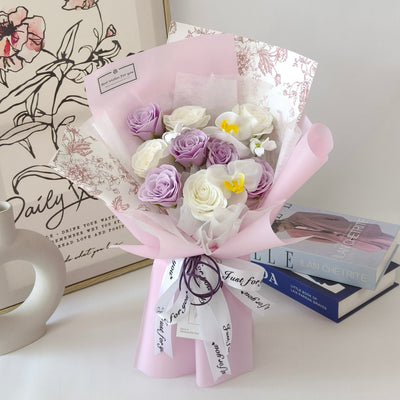 Gentle Petals - Soap Flower Bouquet