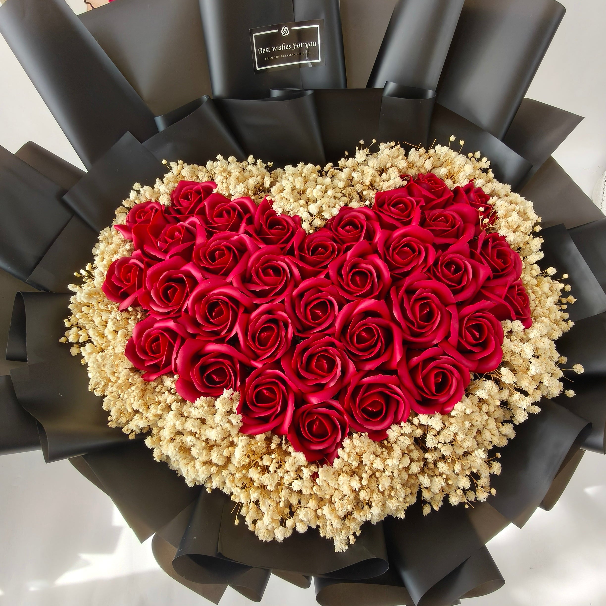 Breath of Roses - Soap Flower Bouquet