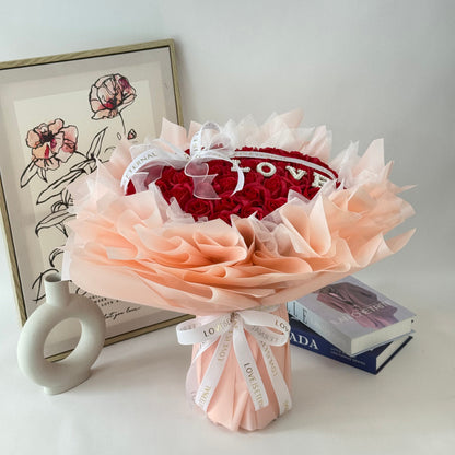 Most Tresured Love - Soap Flower Bouquet