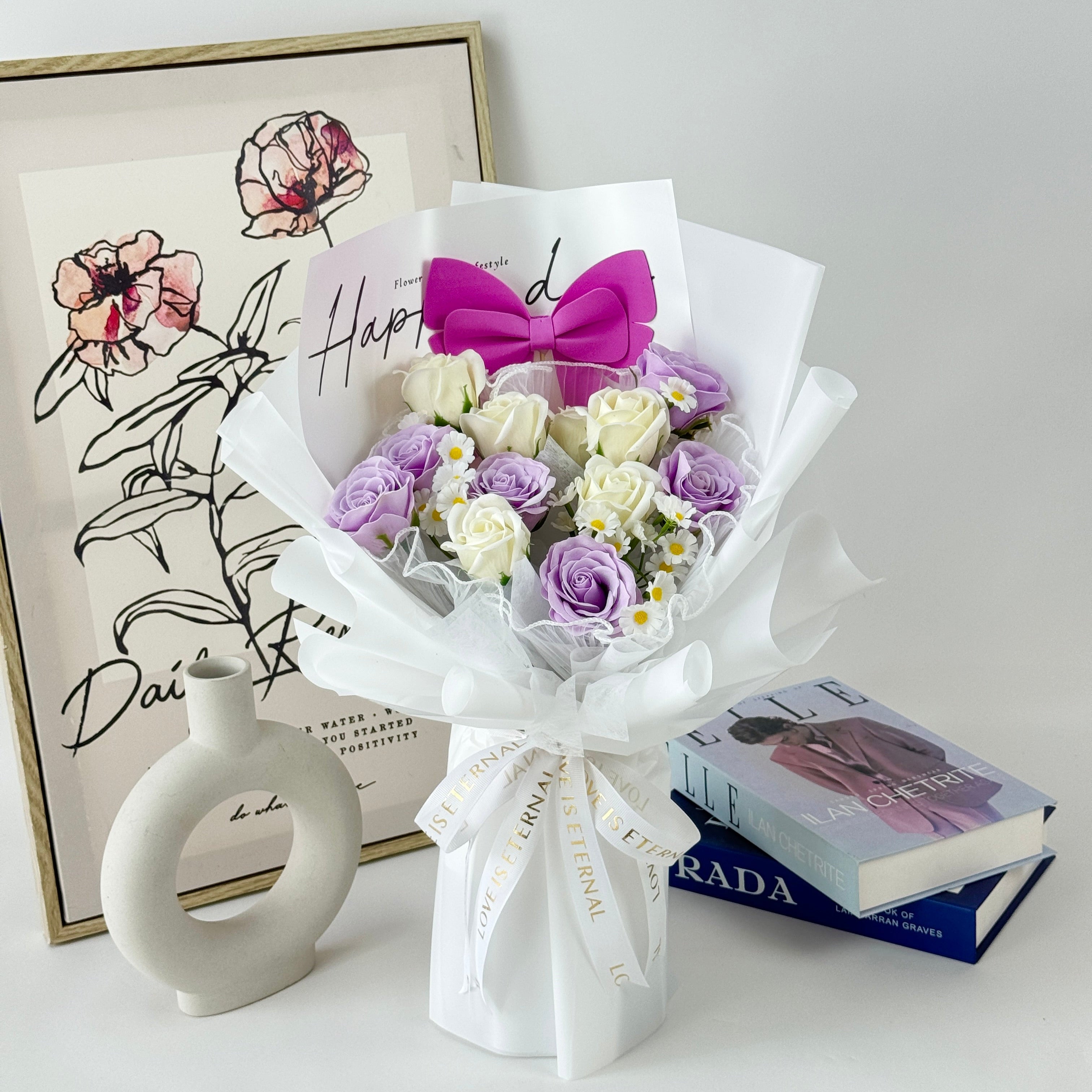 Adorably Yours - Soap Flower Bouquet