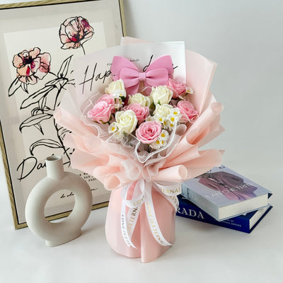 Adorably Yours - Soap Flower Bouquet