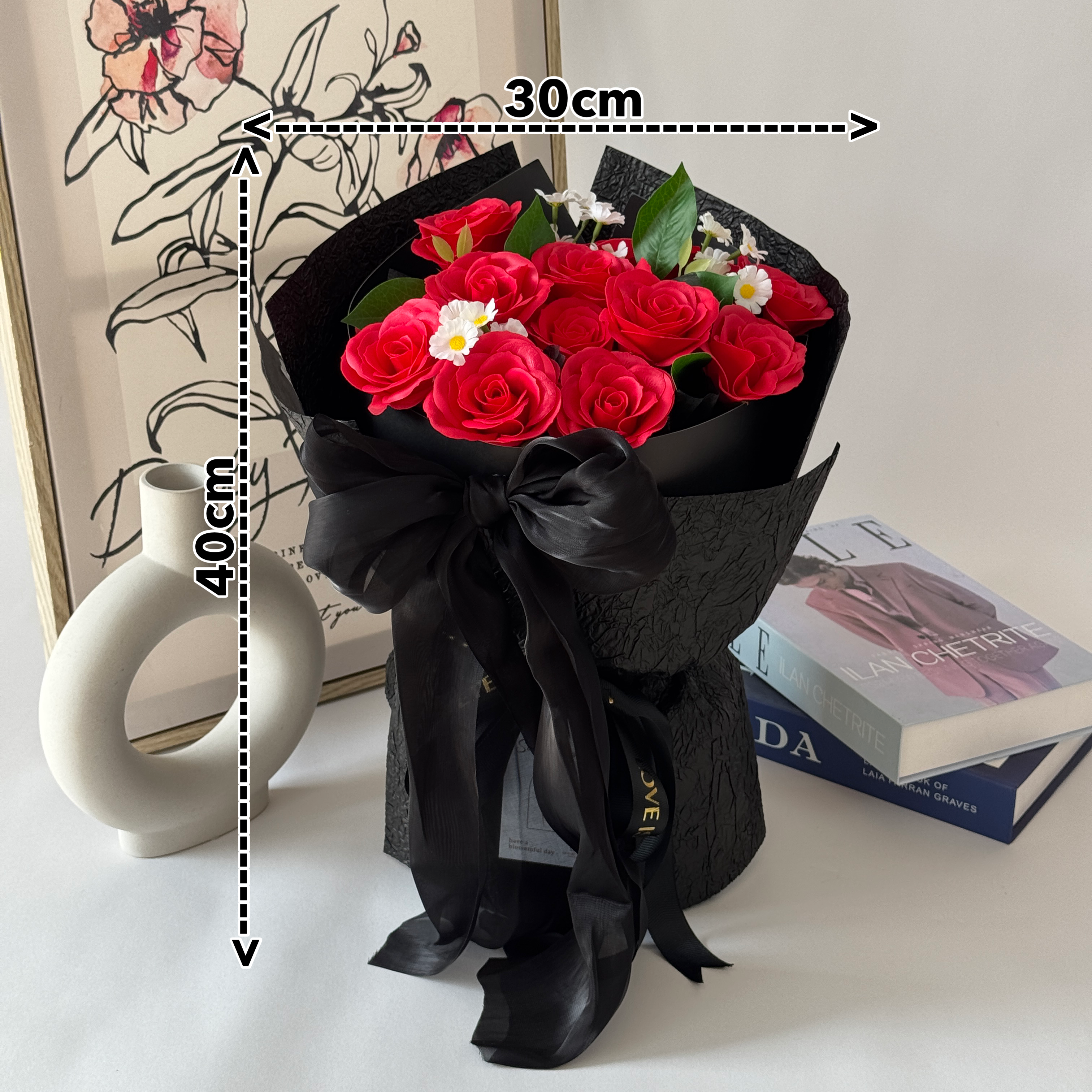 Elegant Love - Soap Flower Bouquet