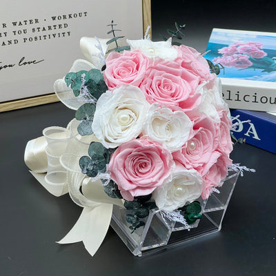 Aurora - Preserved Rose Bridal Bouquet