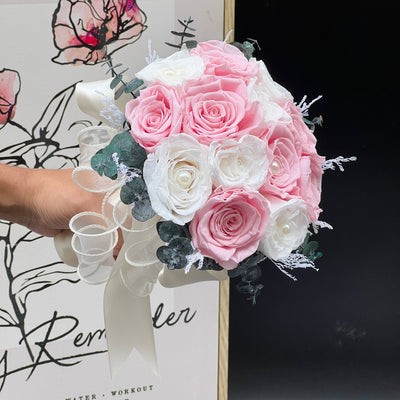 Aurora - Preserved Rose Bridal Bouquet