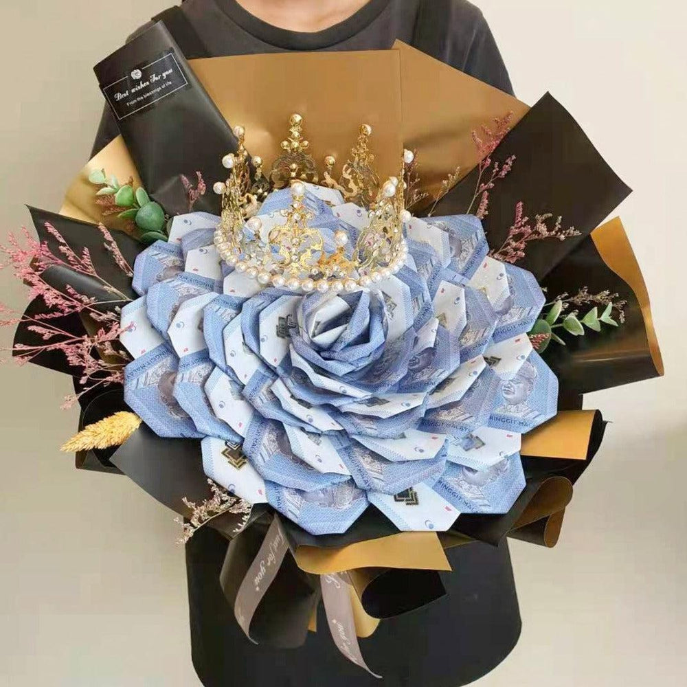 Cashmere Rose - Money Flower Bouquet β De Fairy Tales