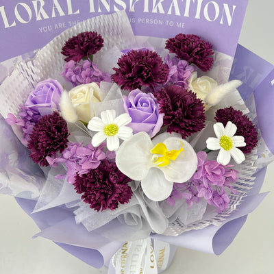 Flourish of Love - Soap Flower Bouquet