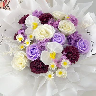 Gentle Radiance - Soap Flower Bouquet