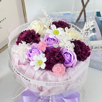 Heartfelt Bloom - Soap Flower Bouquet