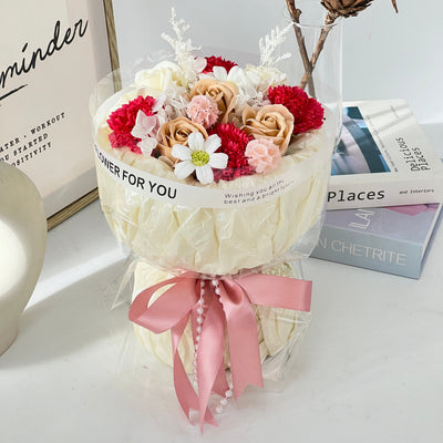Heartfelt Bloom - Soap Flower Bouquet